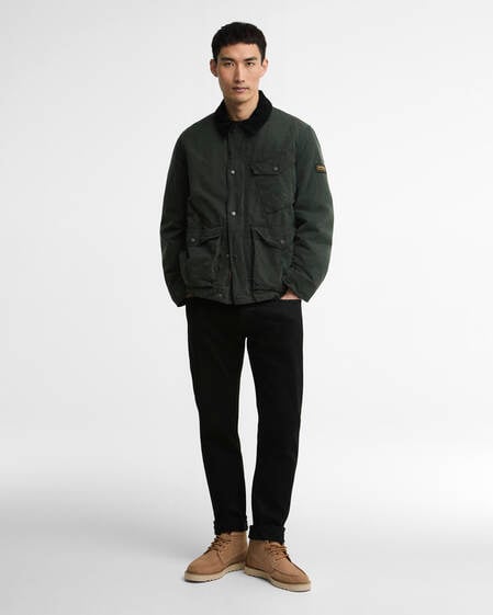 Wachsjacke Winter Drifter Washed Sage