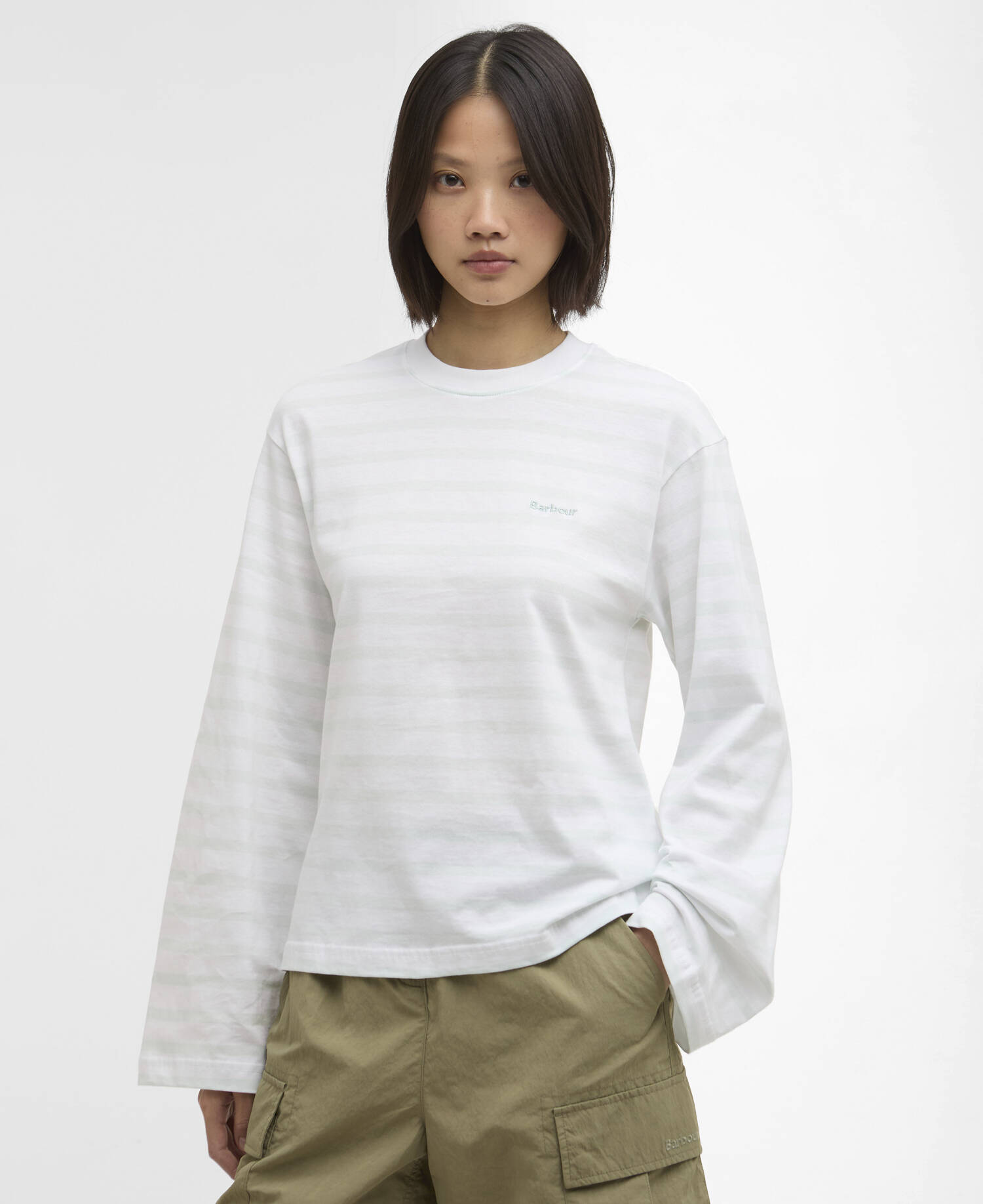 Sweatshirt Maureen Striped Summer Blue Stripe image number 0