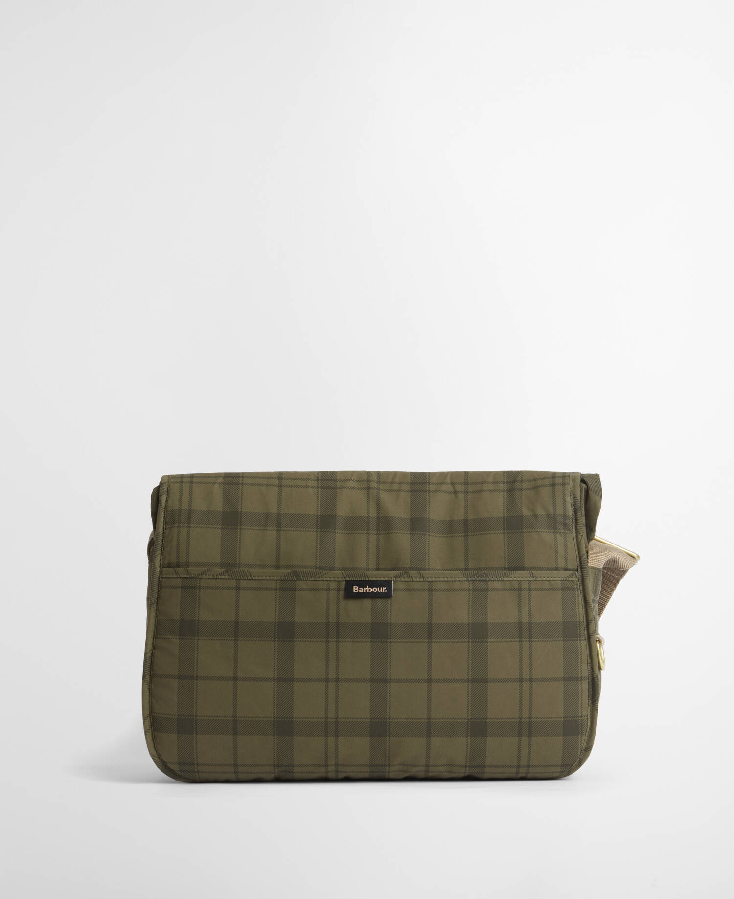 Transport Riever Crossbody Bag Dusky Green Tartan image number 2