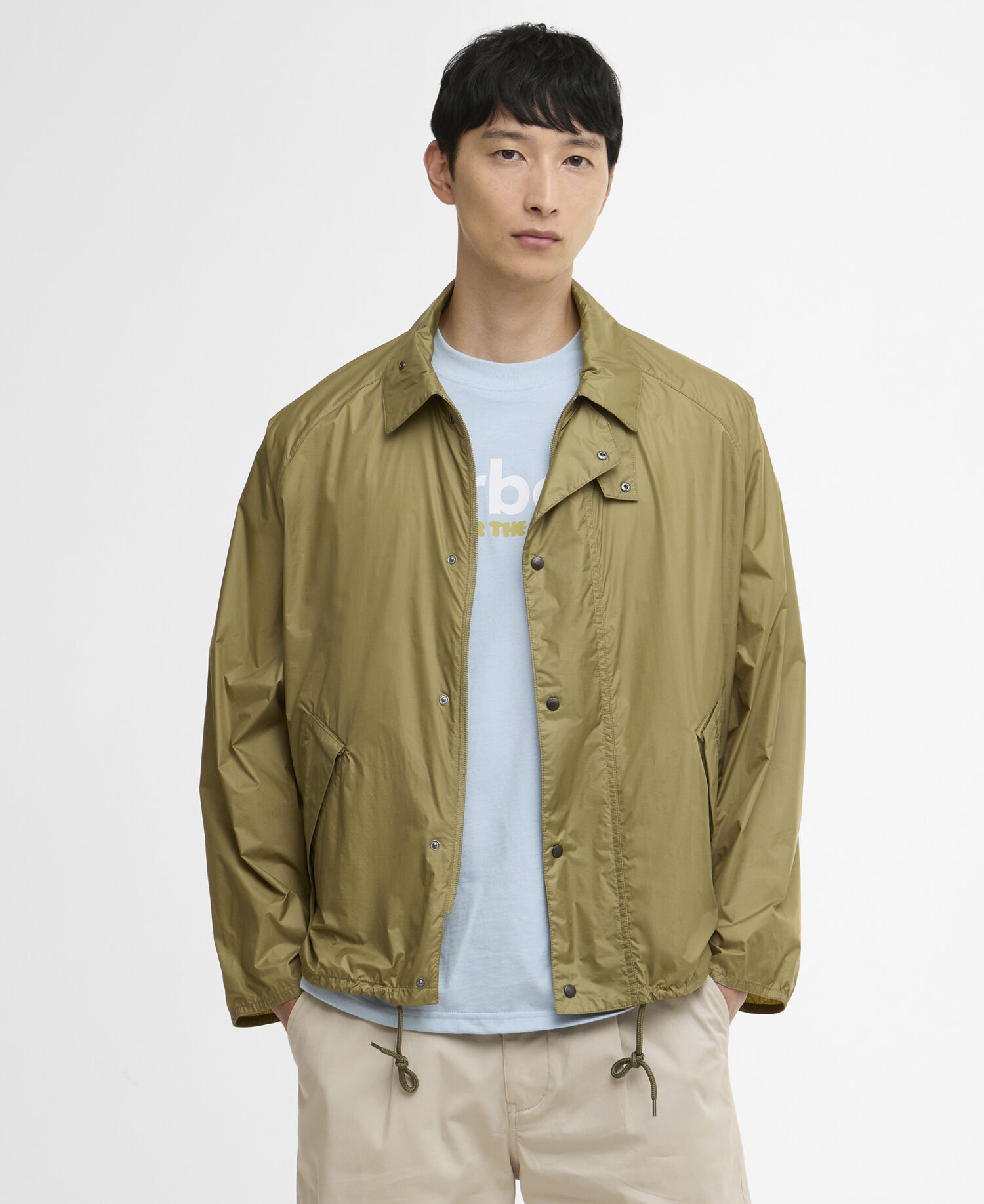 Giacca antipioggia UV Transport Bleached Olive