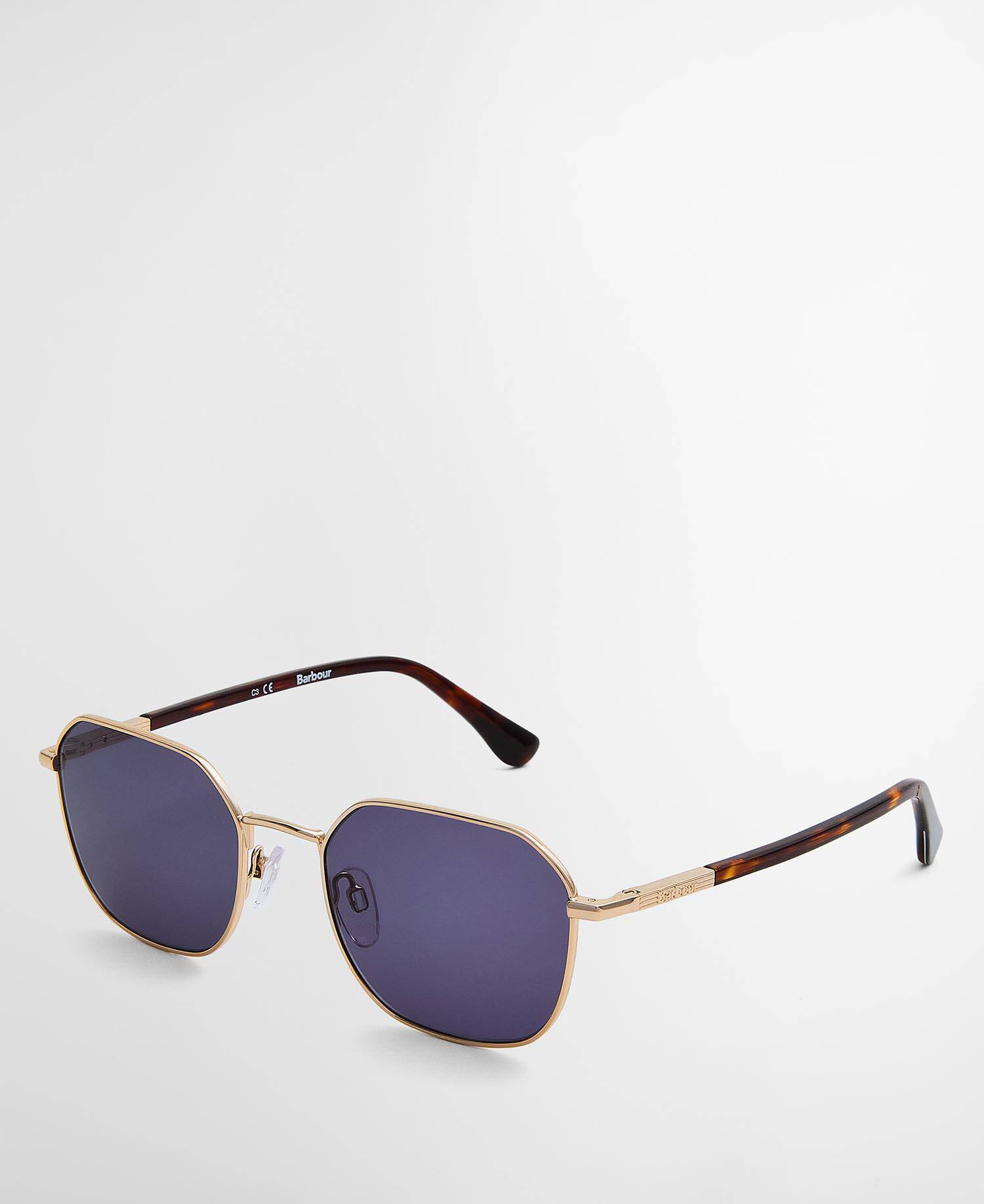 Angular Sunglasses c3 Gold Metal image number 1