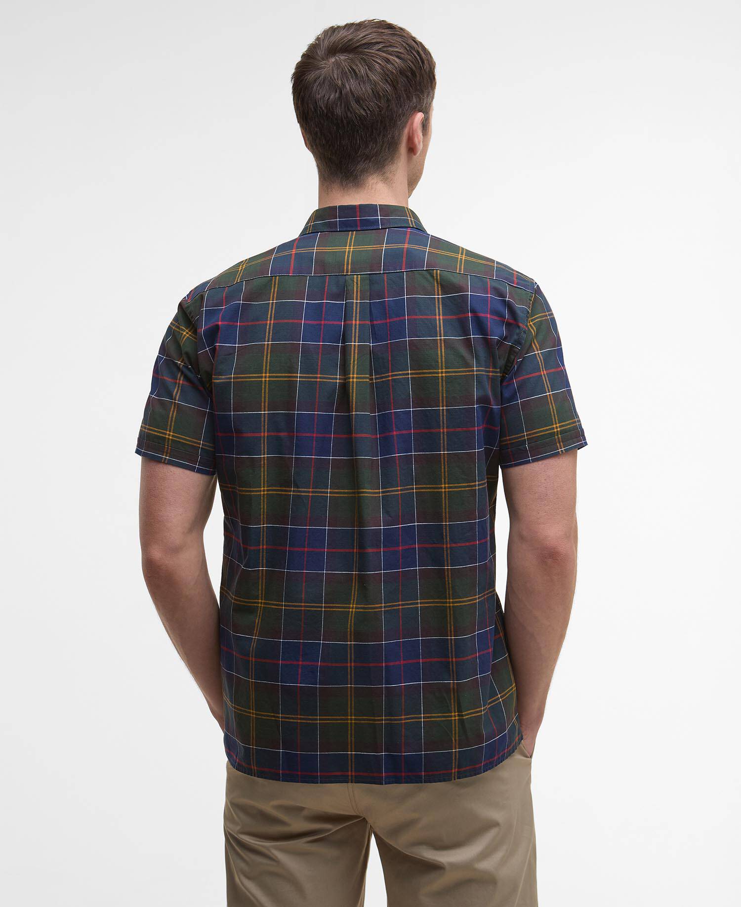 Camicia sartoriale a maniche corte Gordon Classic Tartan image number 2
