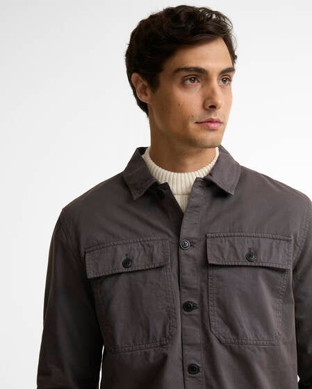 Arlo Overshirt Asphalt