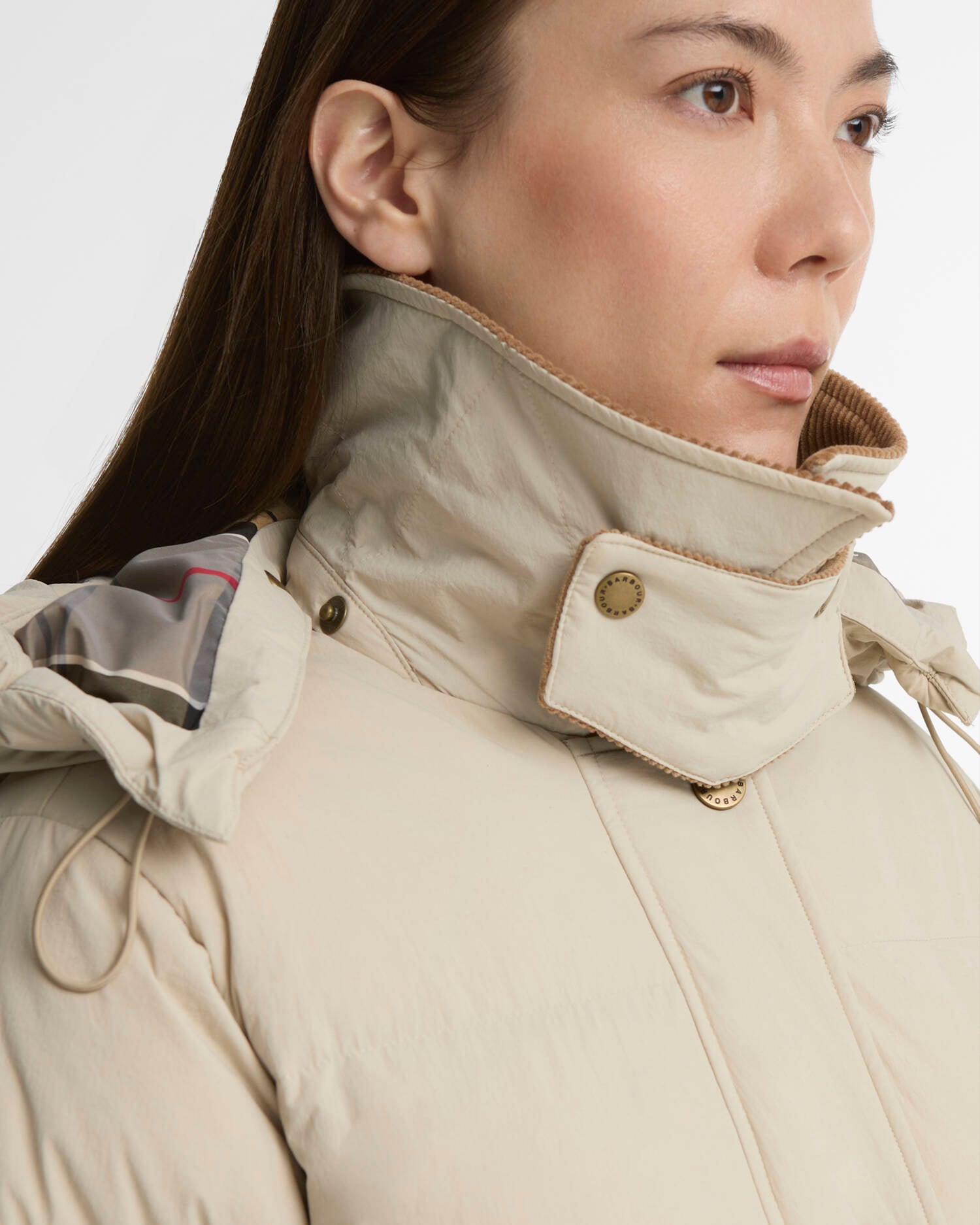 Longline pauline Down Puffer Jacket Mist/Dress image number 3