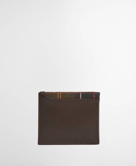 Portafoglio a libro in pelle Brodick Brown/Classic