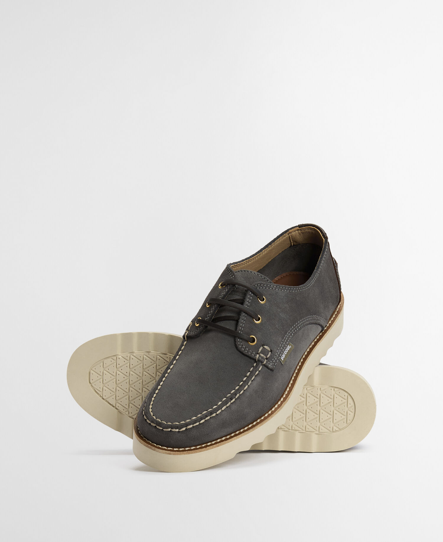 Aydon Derby Shoe Slate Grey Suede