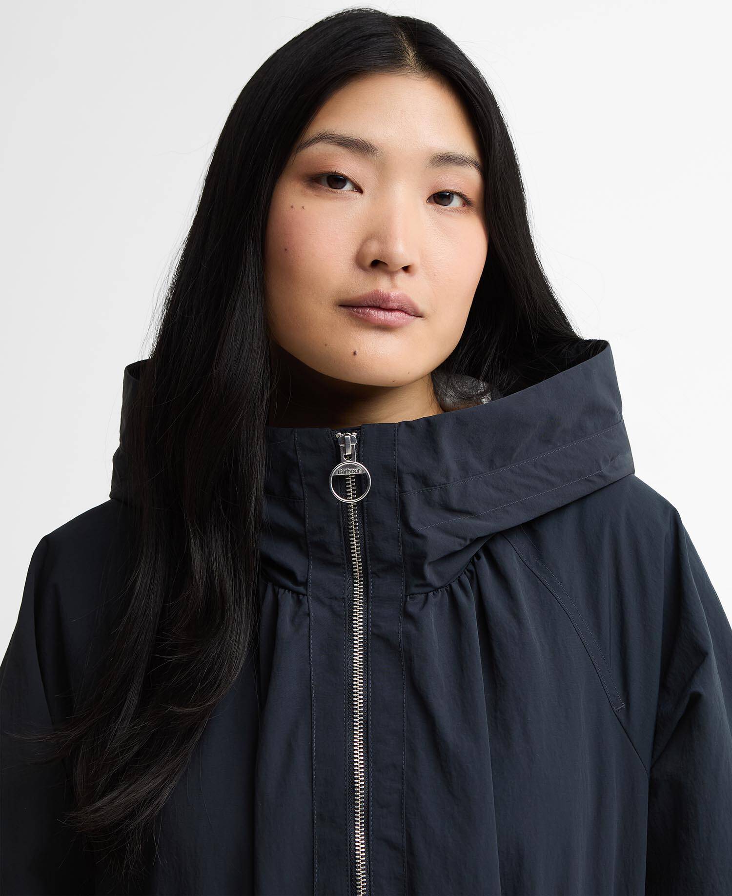 Parka Kempsey Showerproof Dark Navy/Dress Navy Tartan image number 3