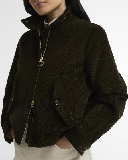 Barbour Freizeitjacke Overton Olive/Shadow Classic
