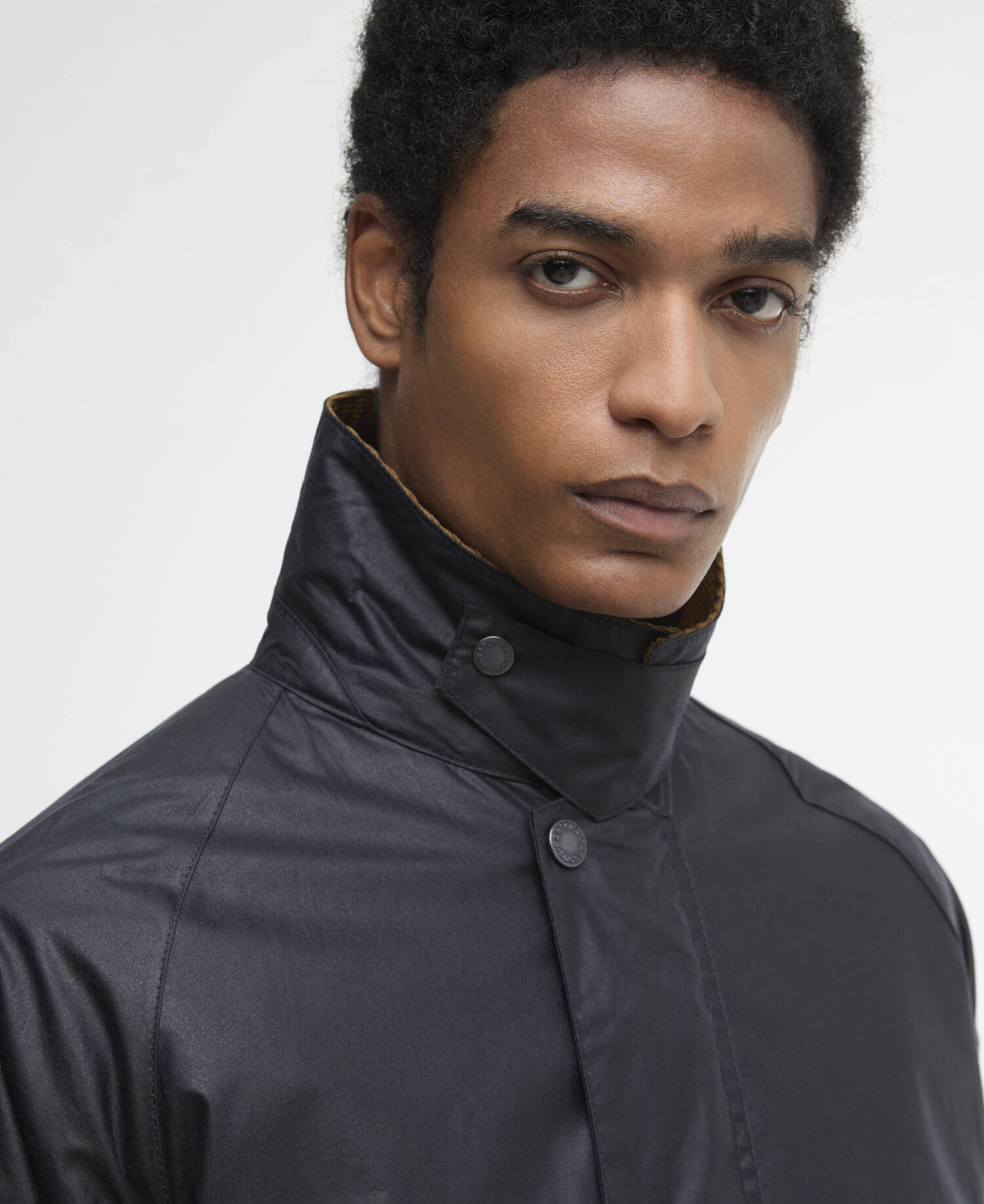 Modern Bedale Waxed Jacket Royal Navy/Highland Loch image number 5