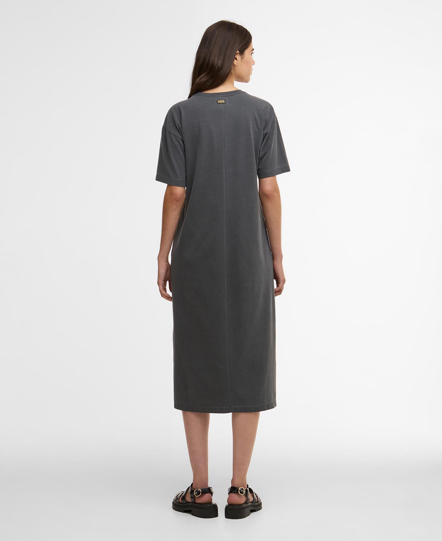 Lyra Midi Dress Washed Black