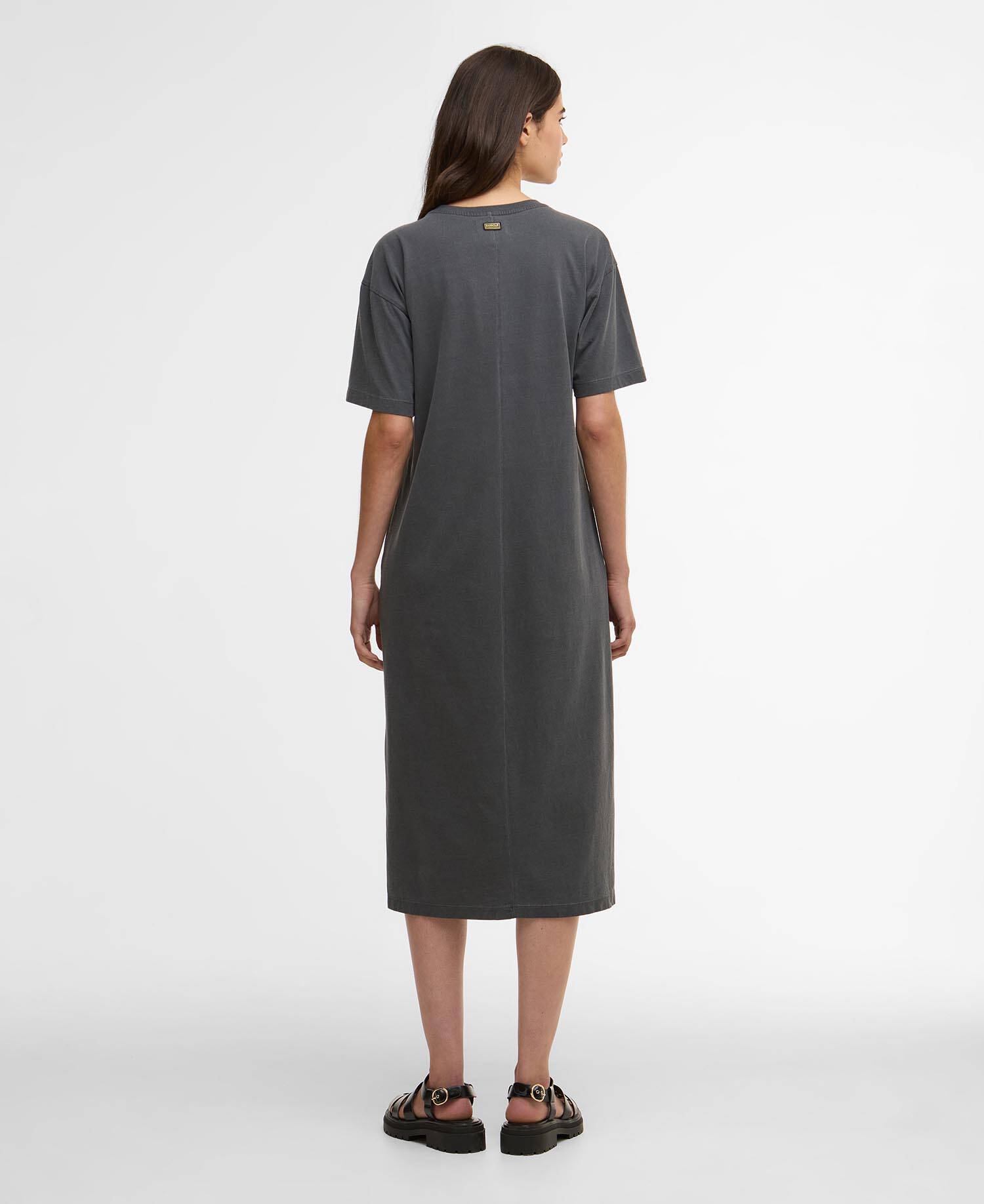 Lyra Midi Dress Washed Black image number 2