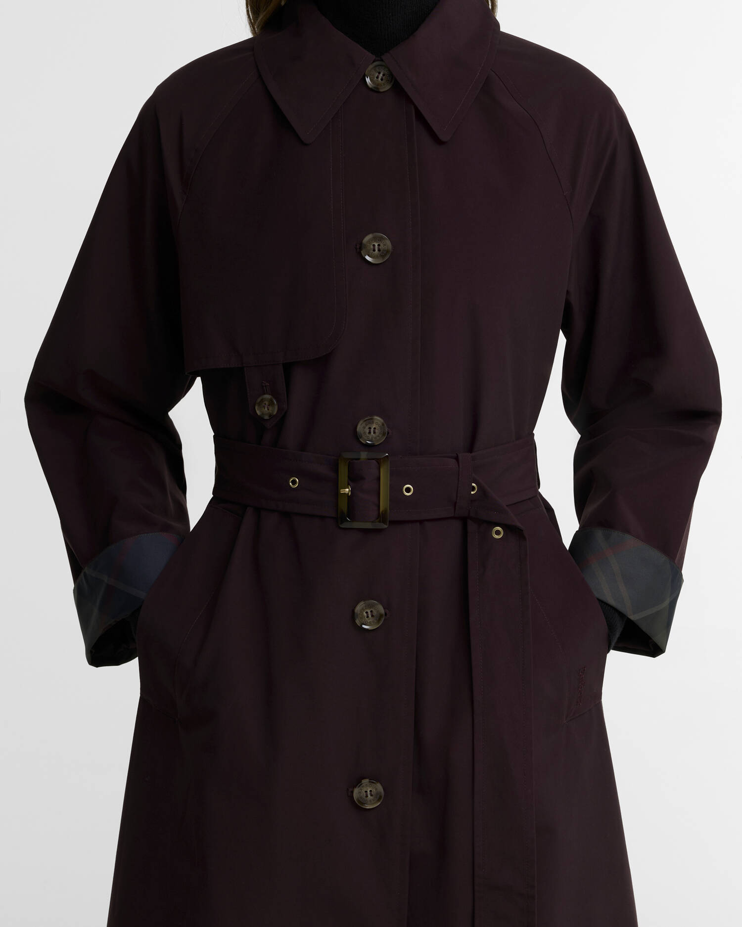 Antonella Showerproof Trench Coat Fig/Shadow Classic image number 4