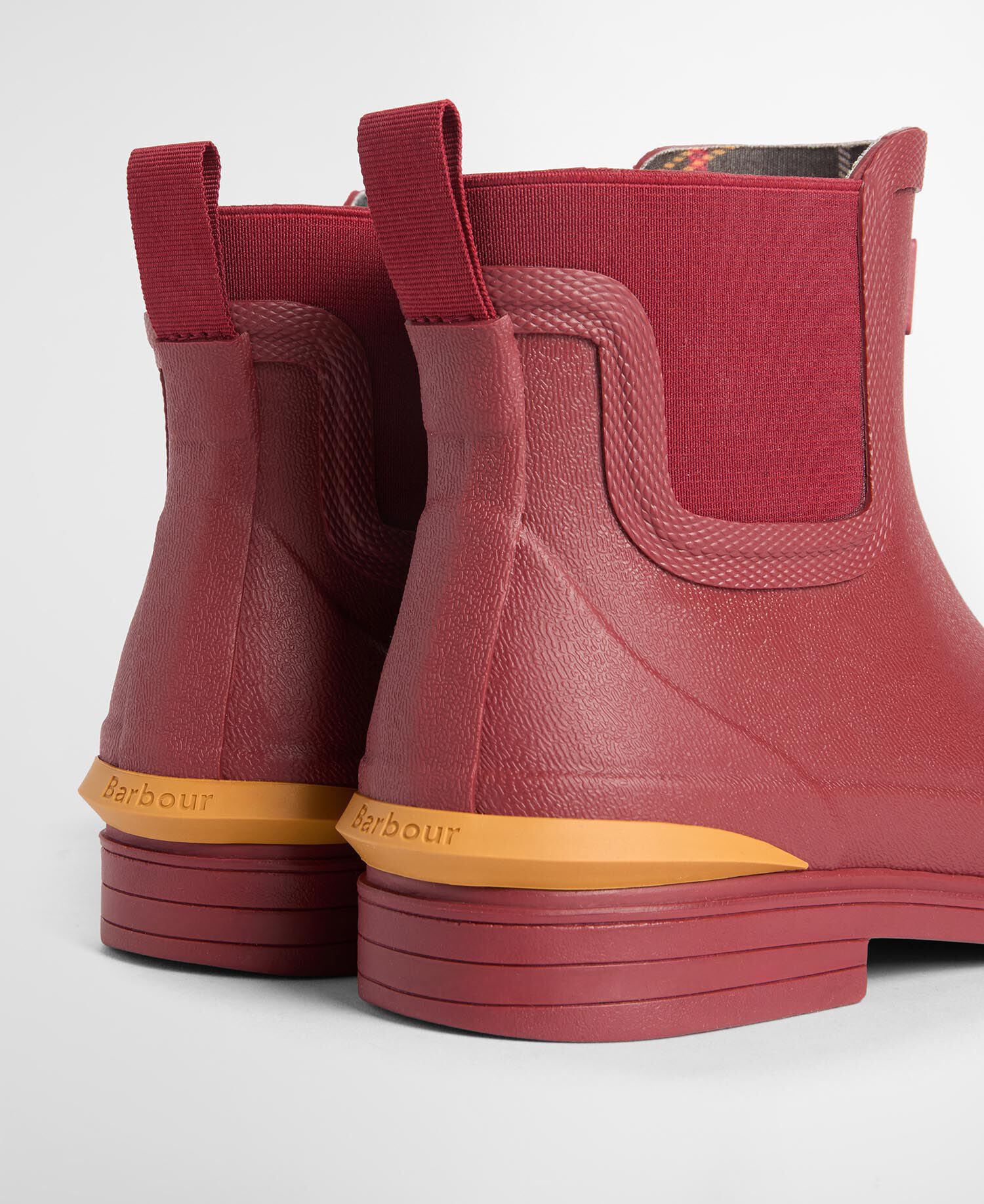 Abbeyfield Packable Ankle Wellingtons Red