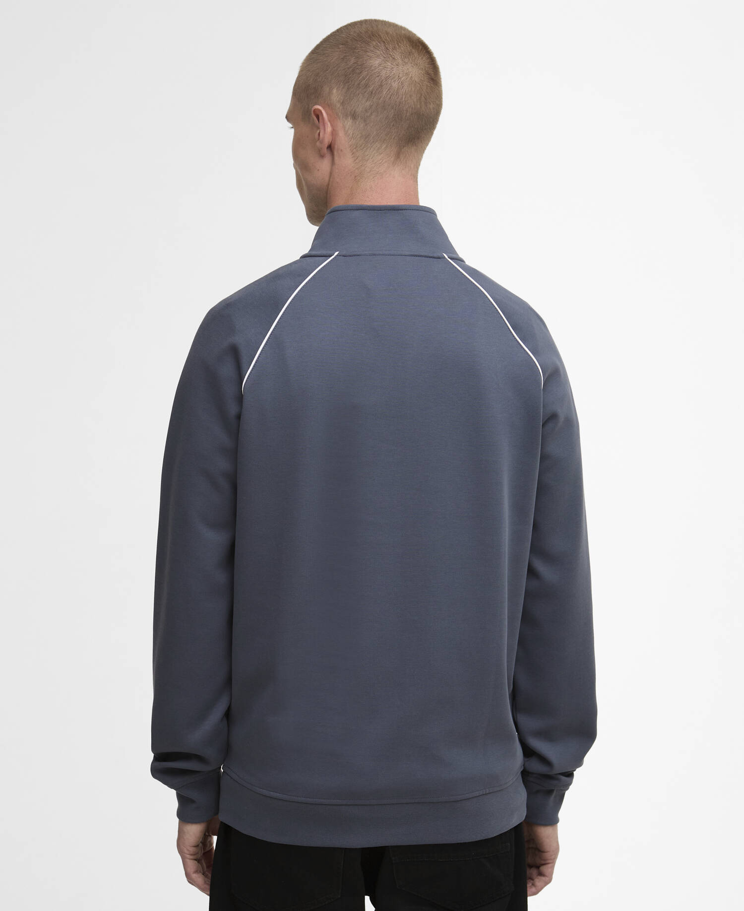 Markford Quarter-Zip Jumper Storm Grey image number 2