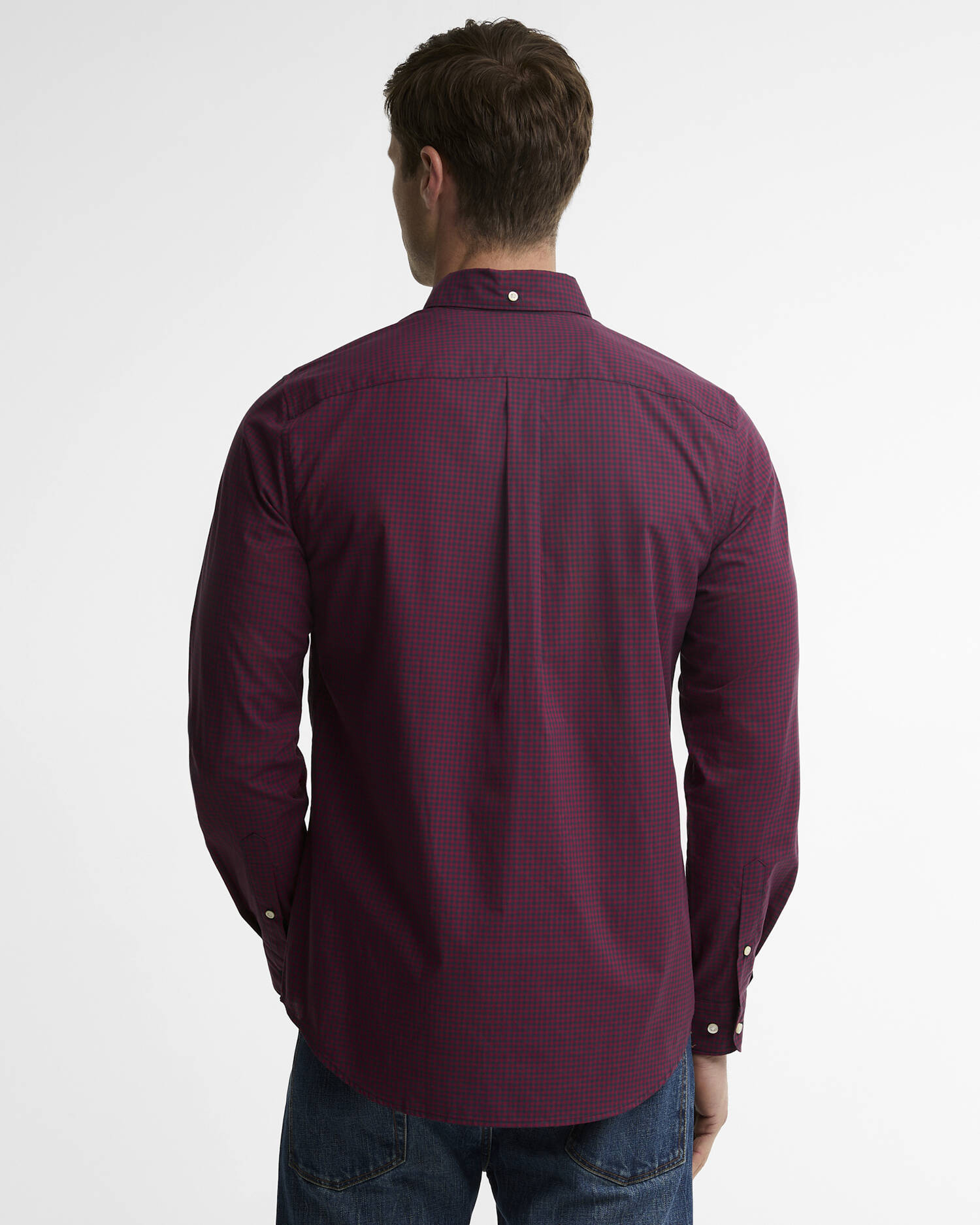 Barbour Hemd Harbourwall Tailored Fit Red image number 2