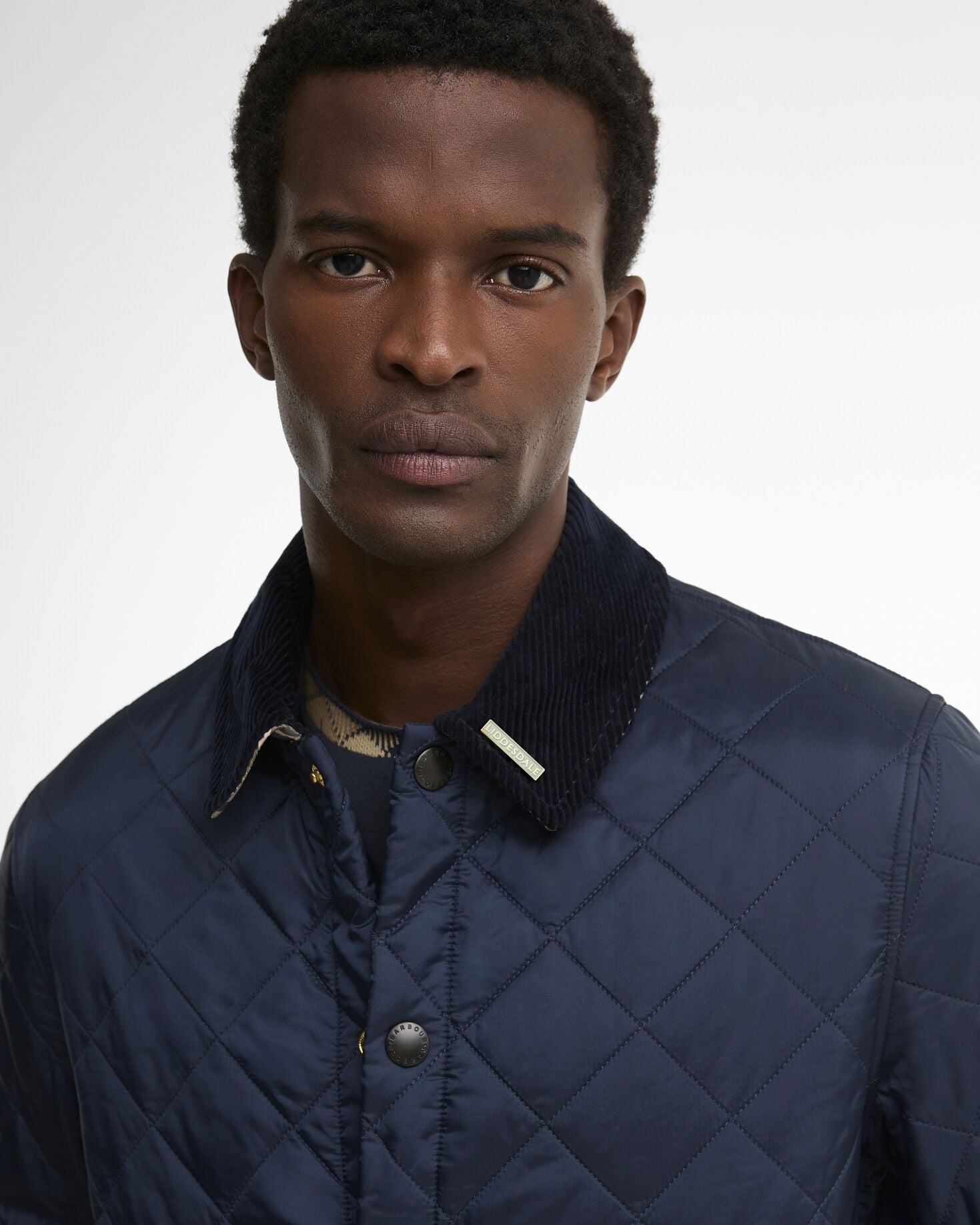icons Heritage Quilted Jacket Navy