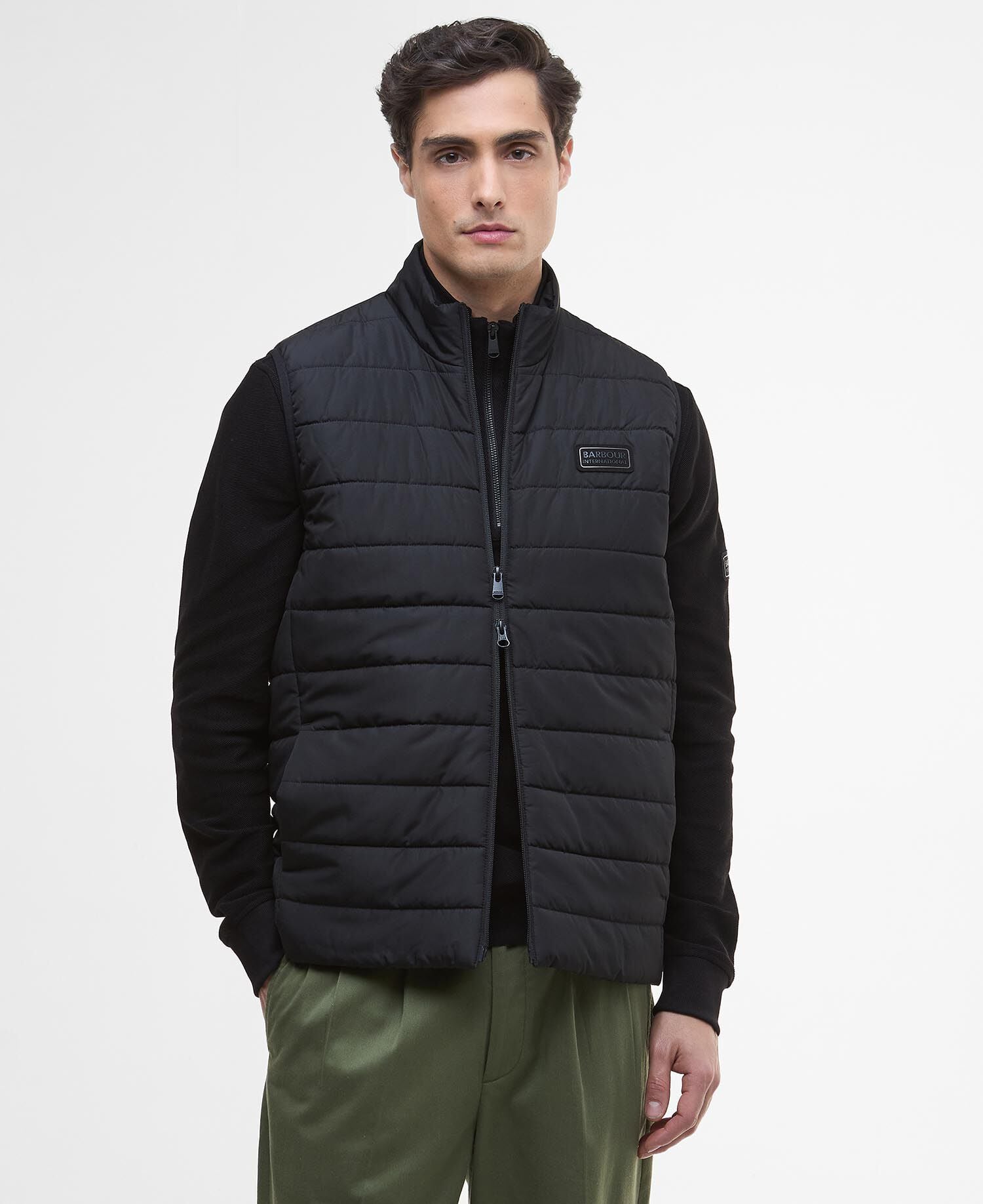 Gilet trapuntato Aldon Black