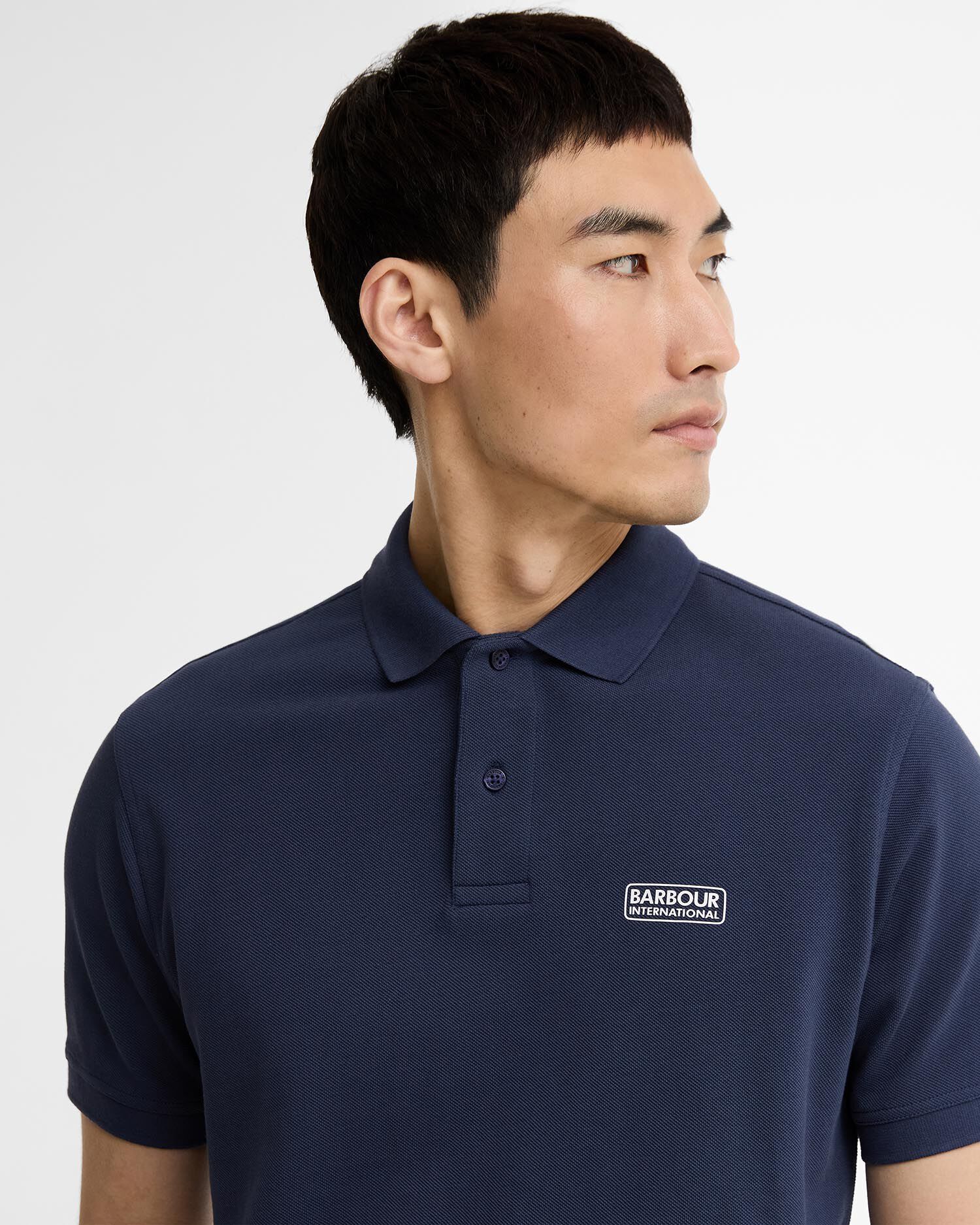 Essential Polo Shirt Oxford Navy