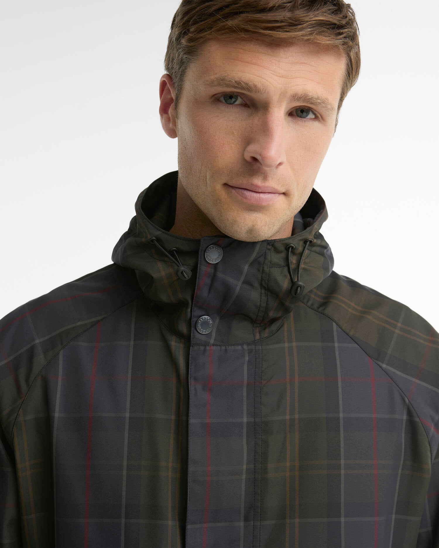 Giacca antipioggia in tartan Shadow Classic Tartan image number 3