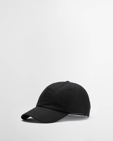 Waxed Sports Cap Classic Black