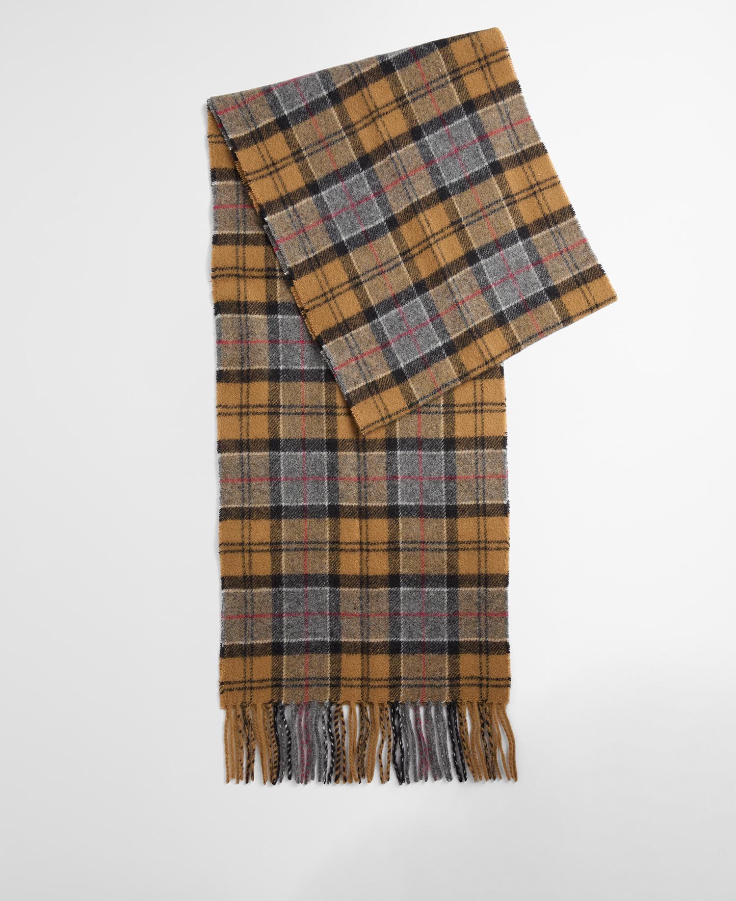 Tartan Lambswool Scarf Dk Dress Tartan