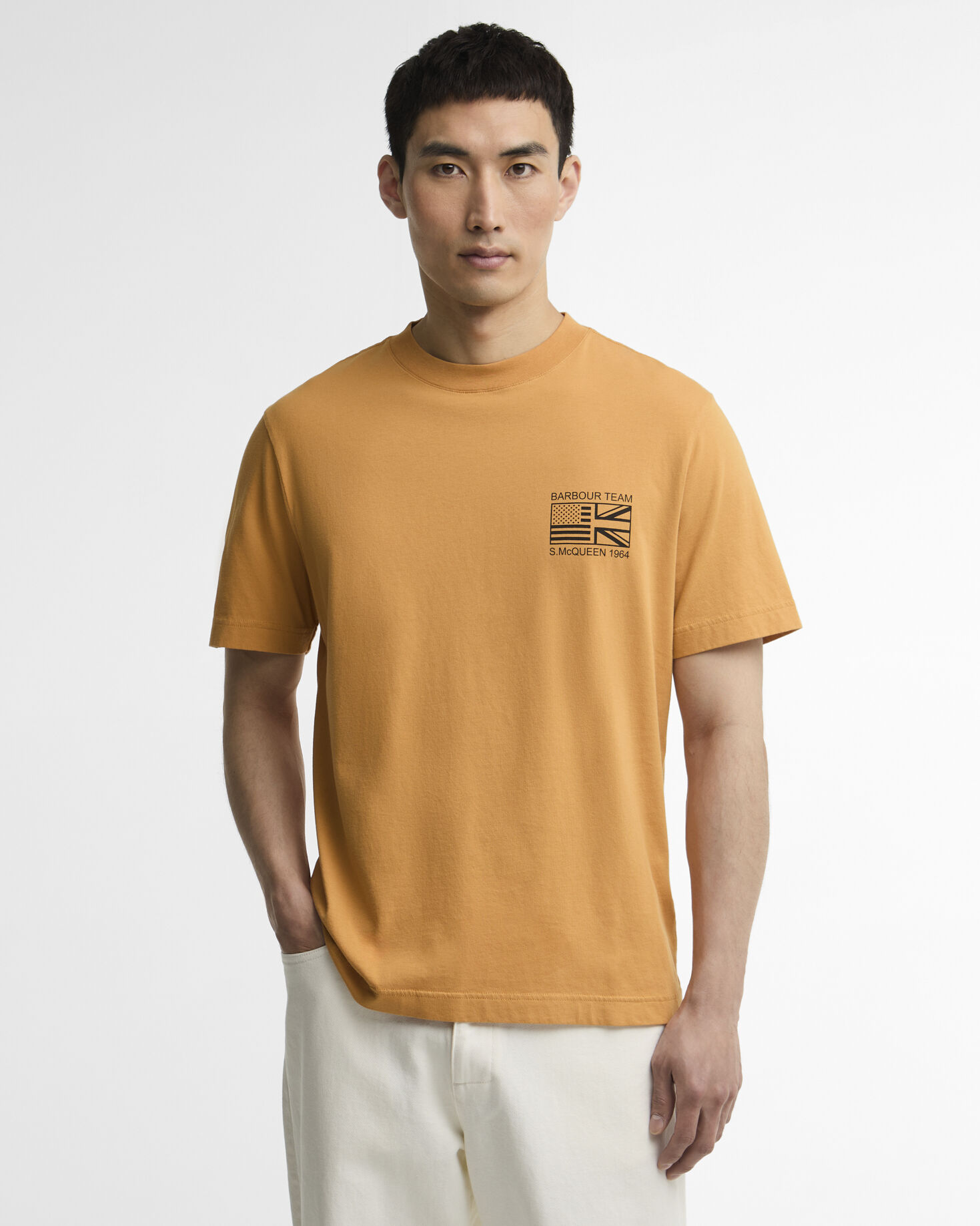 Steve McQueen Grange Graphic T-Shirt Honey