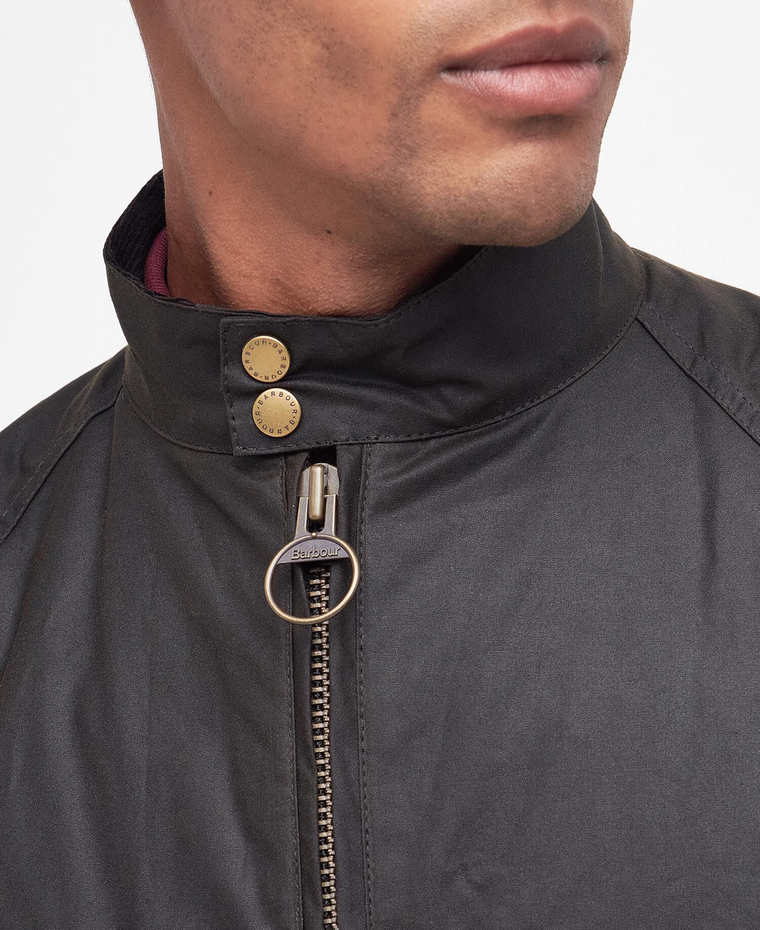 Merchant Waxed Jacket Olive