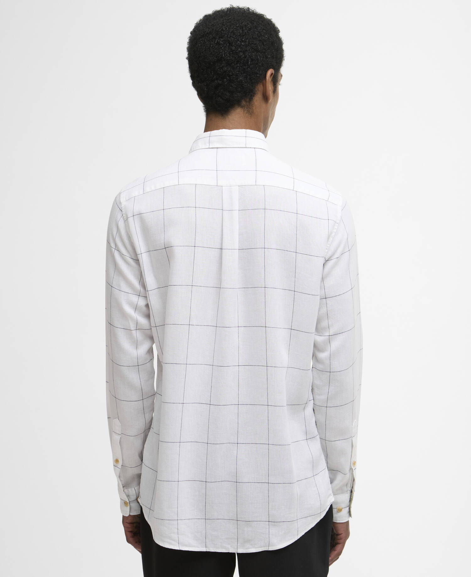 Citywell Tattersall Tailored Shirt White image number 2