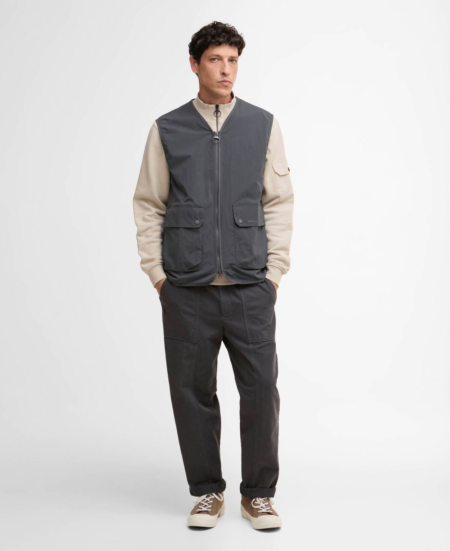 Re-Engineered Flyweight Gilet Asphalt image number 1