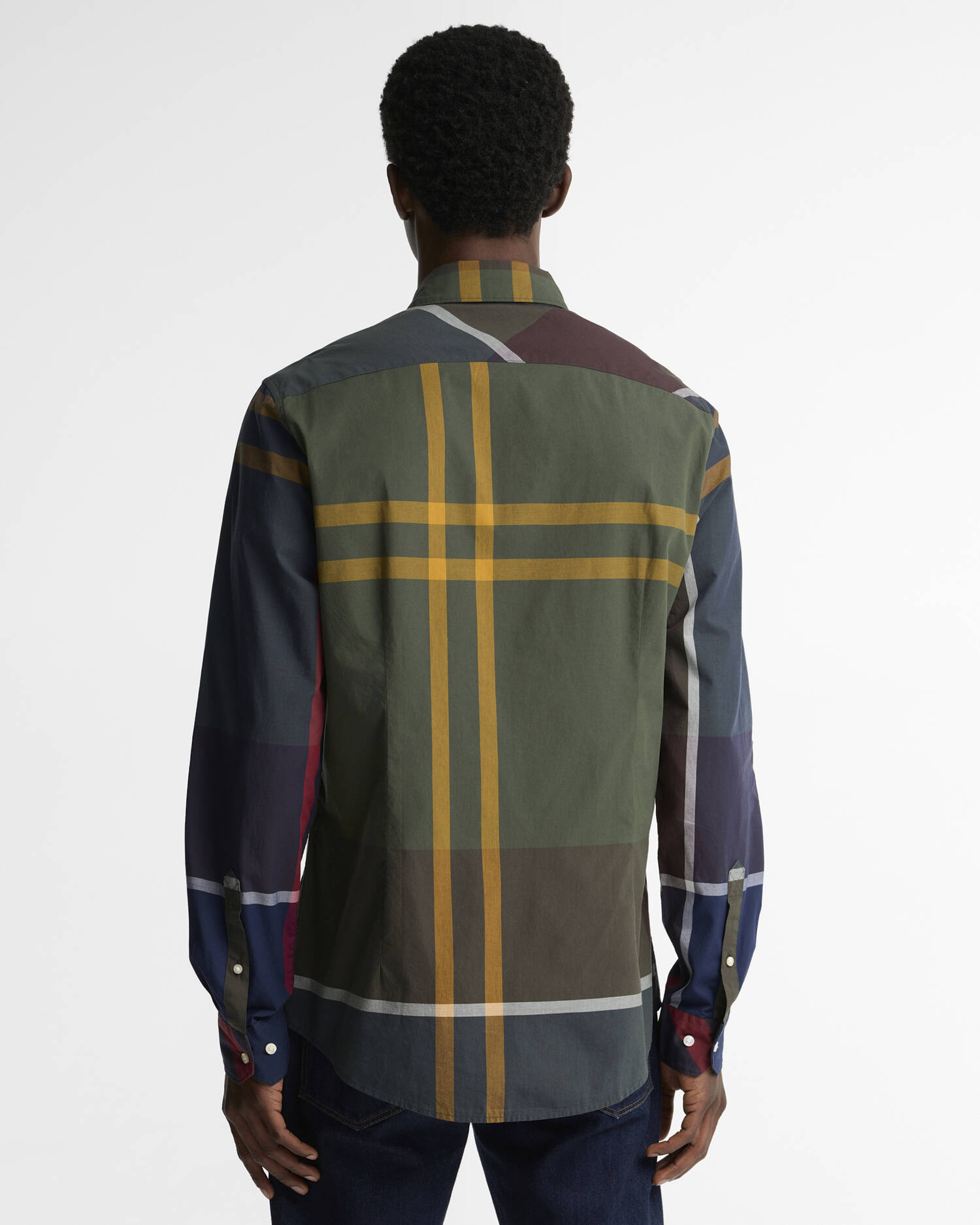 Barbour Hemd Oversized Tartan Dunoon Tailored Fit Classic Tartan image number 2