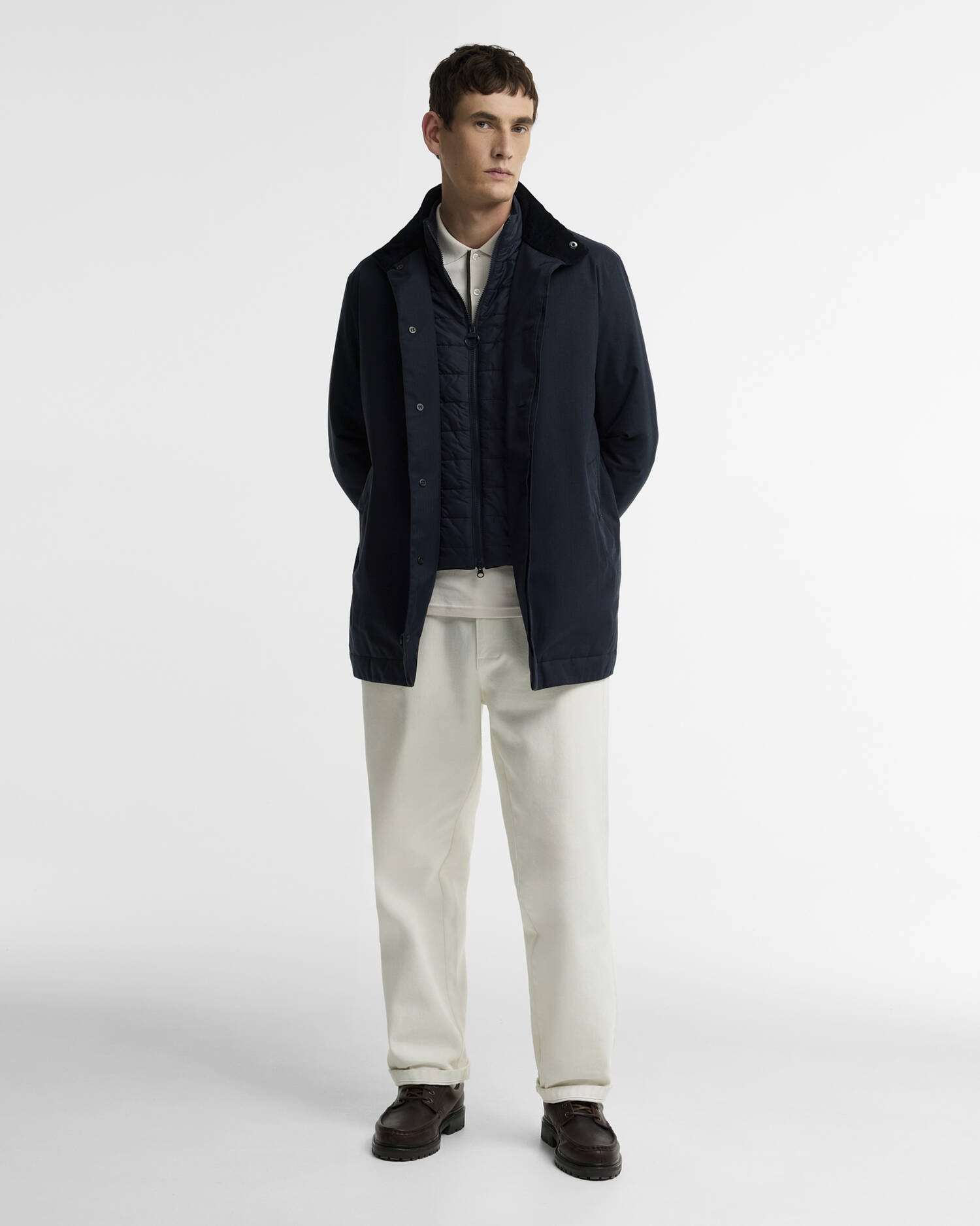 Northdale Waterproof Mac Dark Navy image number 1