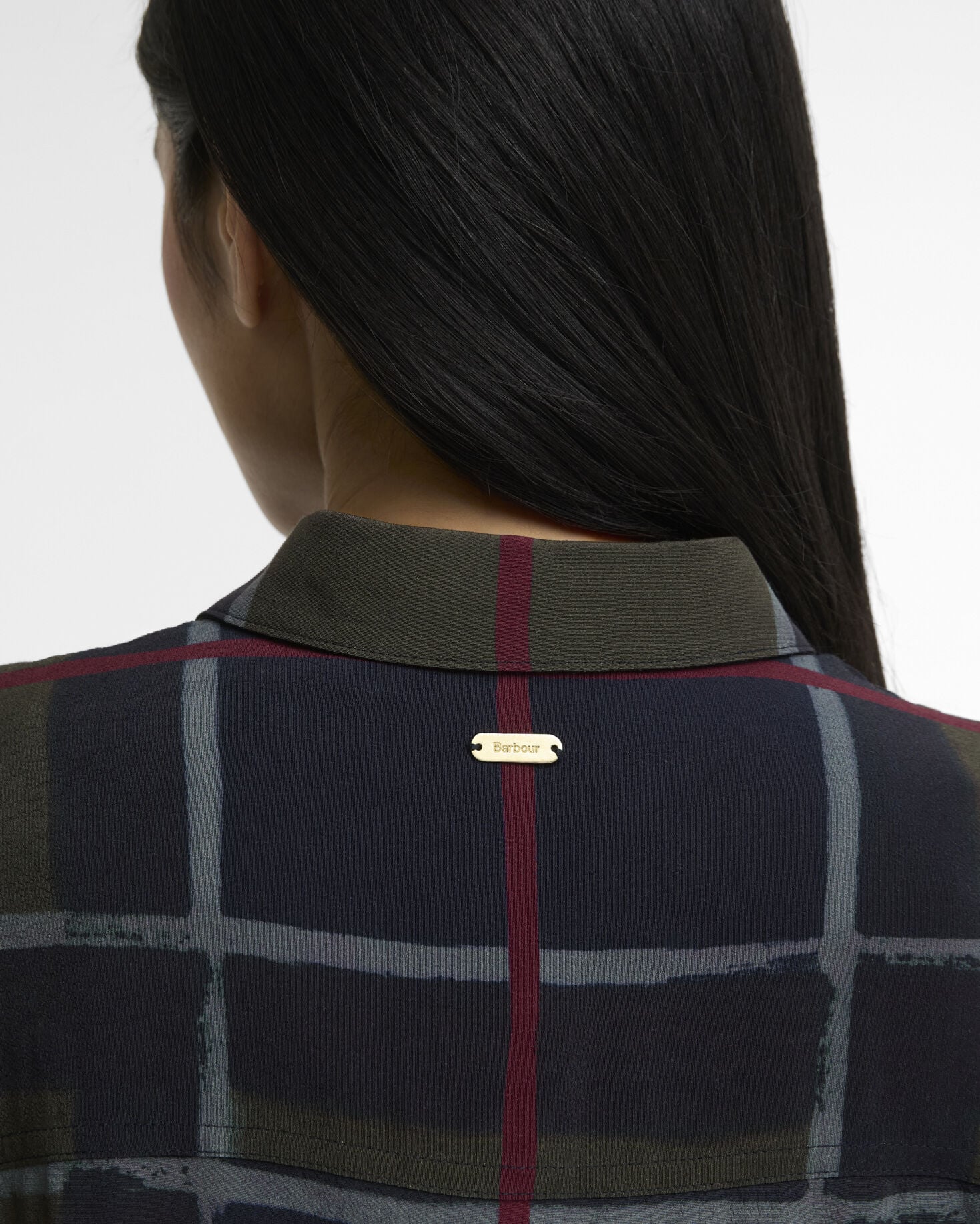Kirklees Relaxed Long-Sleeved Shirt Shadow Classic Painted Tartan