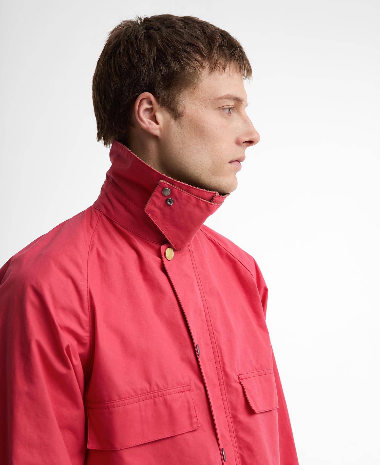 Paul Smith Loves Barbour Sugarlump Bedale Casual Jacket Winterberry image number 4