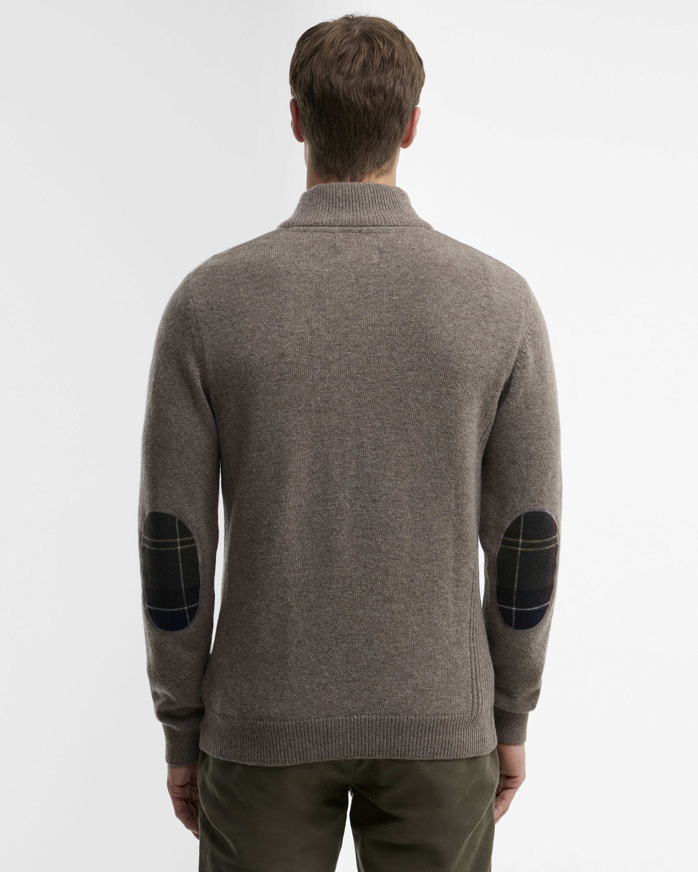 Maglione con zip Patch