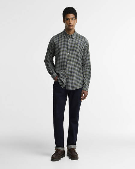 Hemd Finkle Tailored Agave Green