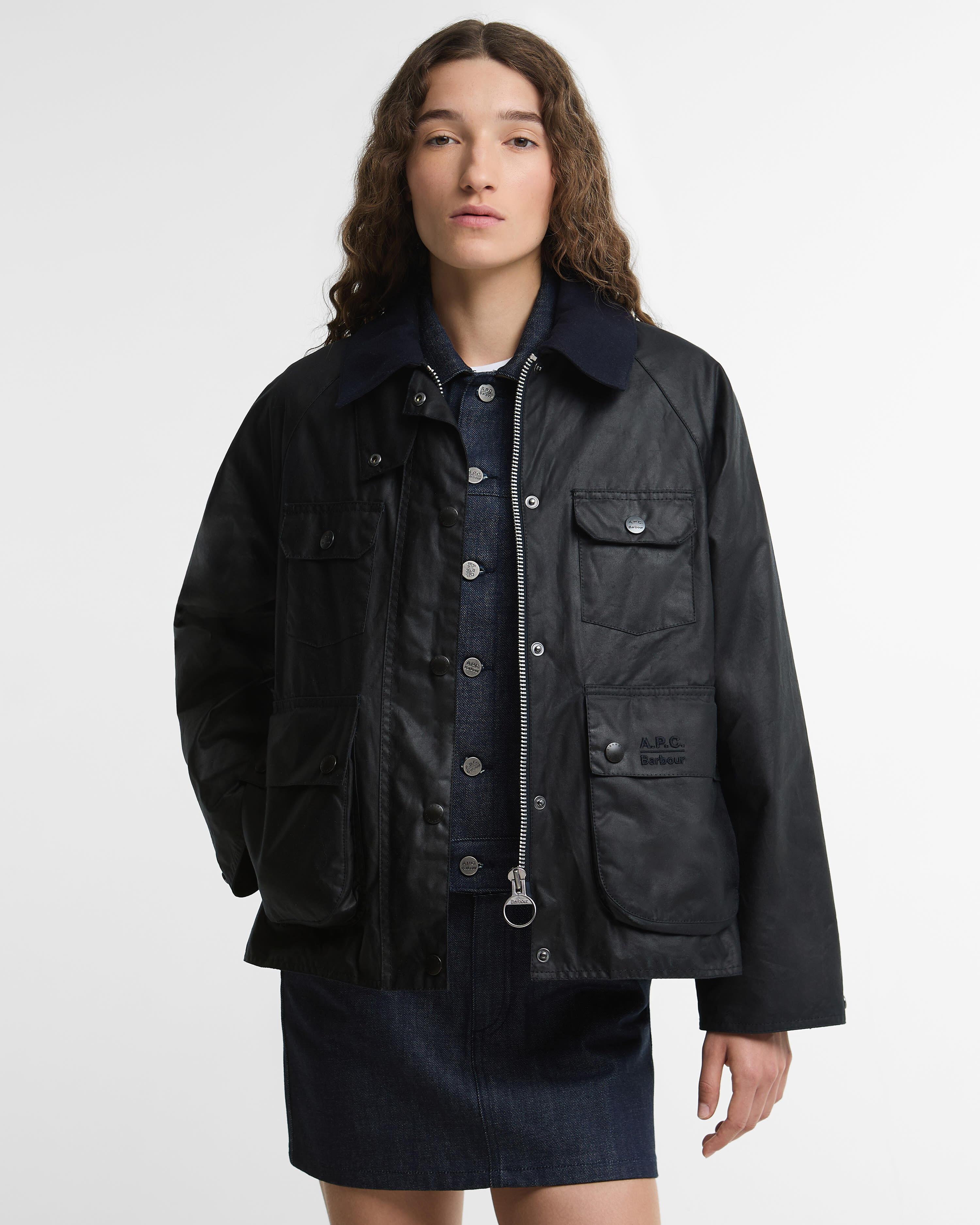 J*様 Barbour Spey fishing jacket Buy Barbour x A.P.C. Spey Waxed Jacket for USD 650.00 | BARBOUR_US