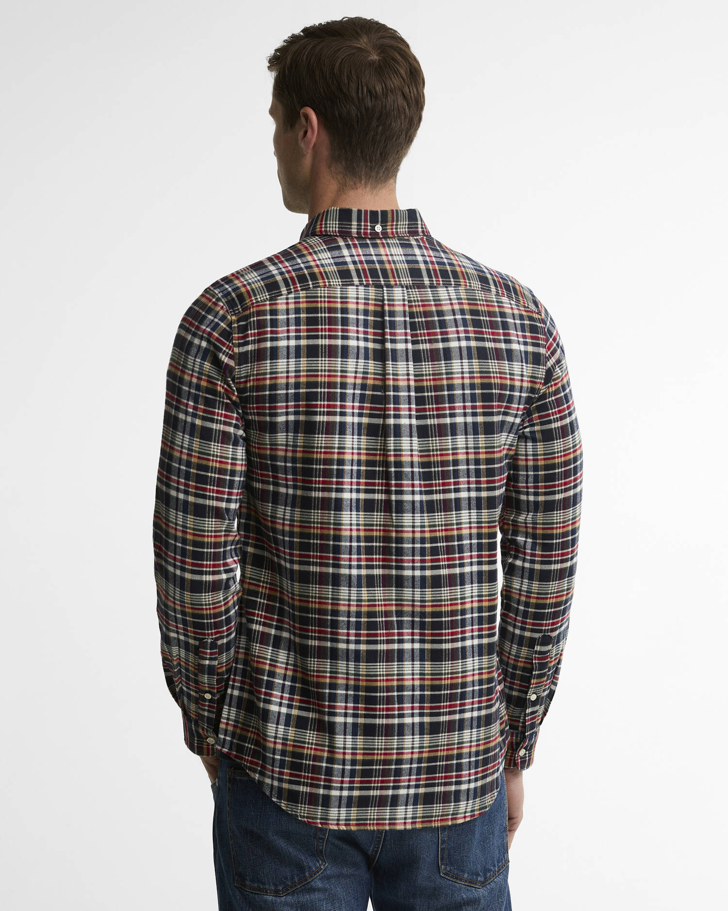 Northfell Tailored Long-Sleeved Shirt Red image number 2