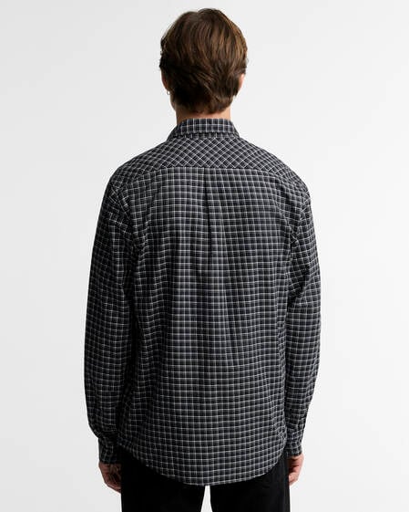 Hemd Malkin Tailored Black