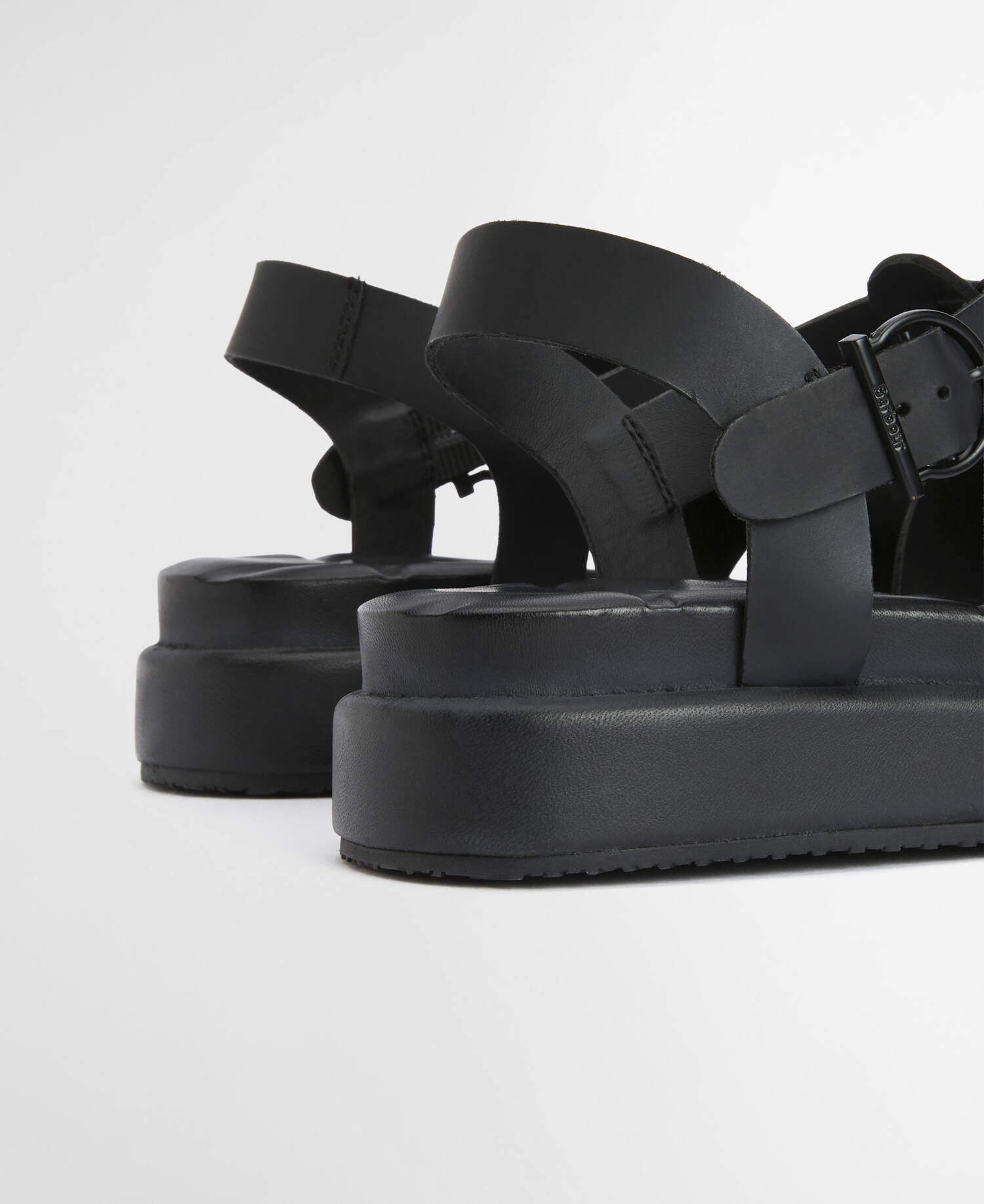 Hindburn Fisherman Sandals Black image number 4