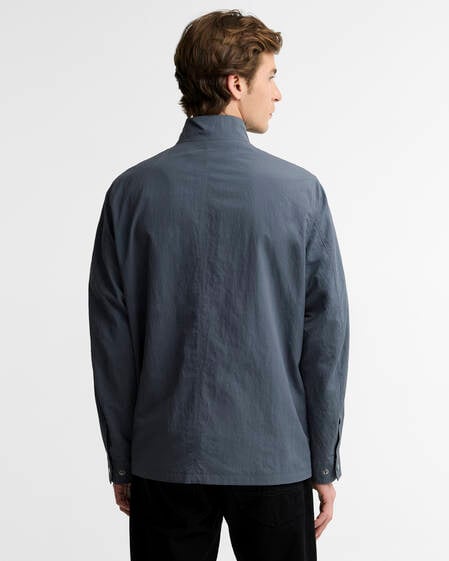 Jacke Course Showerproof Washed Charcoal