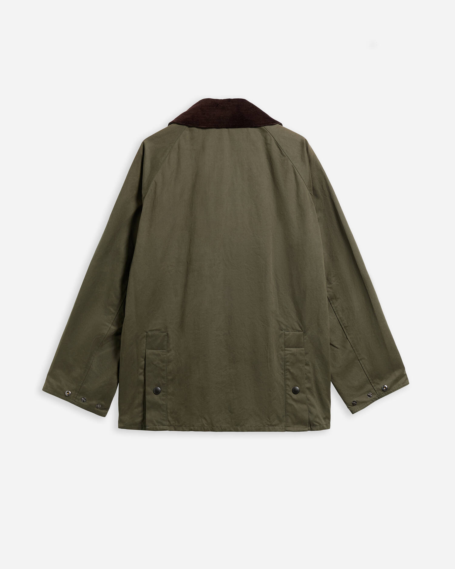 Peached Oversized Bedale Casual Jacket Sage image number 7