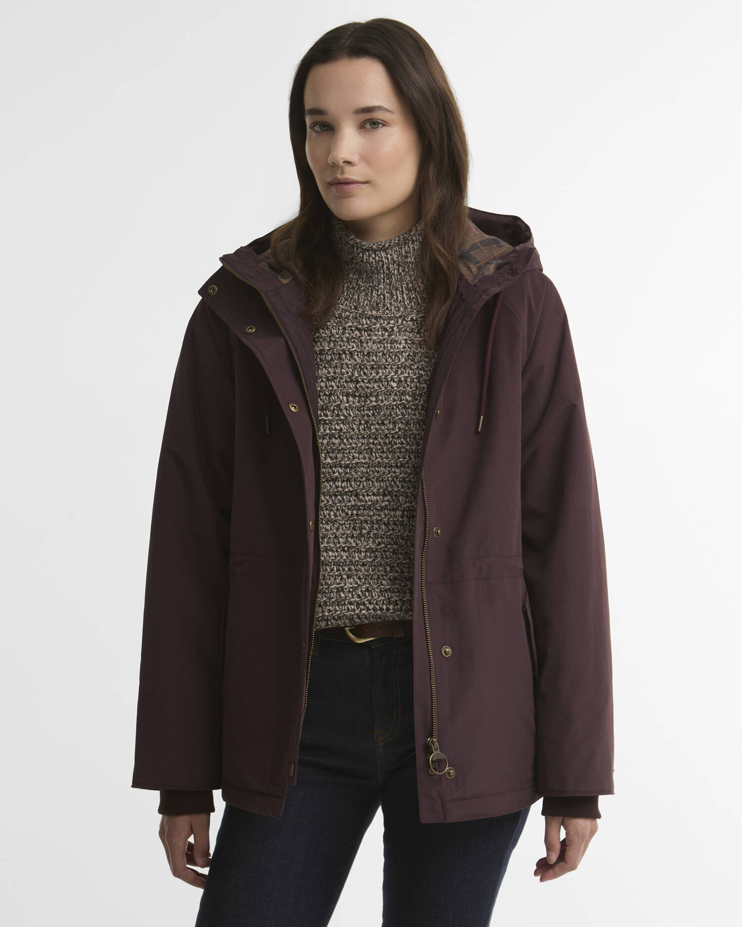 Hester Waterproof Jacket Fig/Muted image number 0