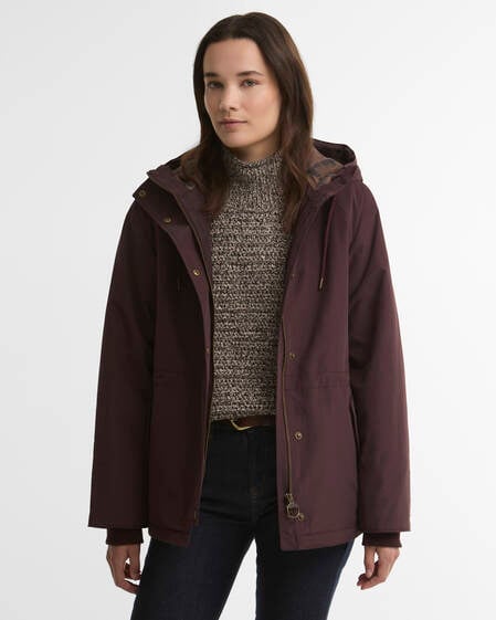 Hester Waterproof Jacket Fig/Muted