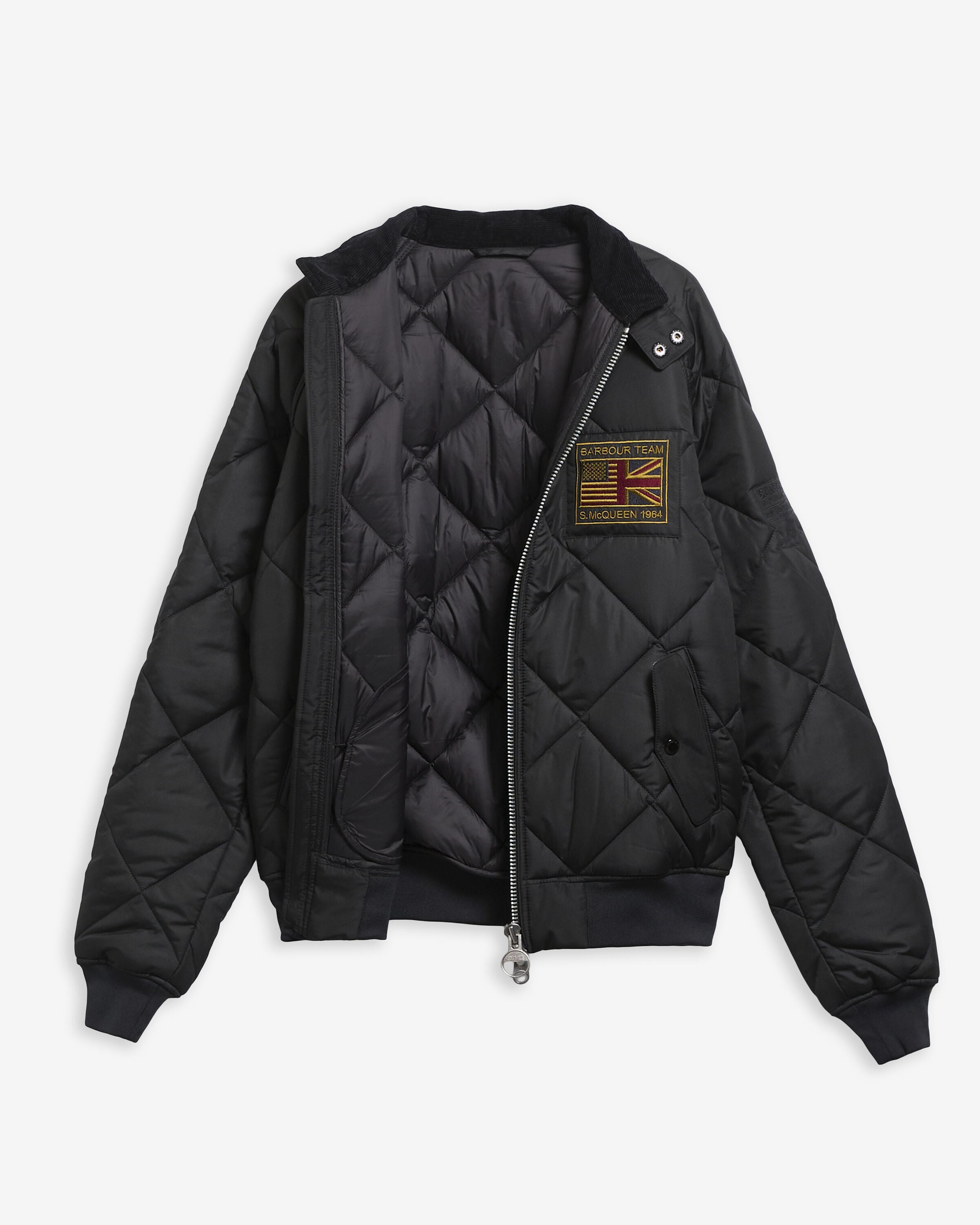 Merchant Quilted Jacket Classic Black