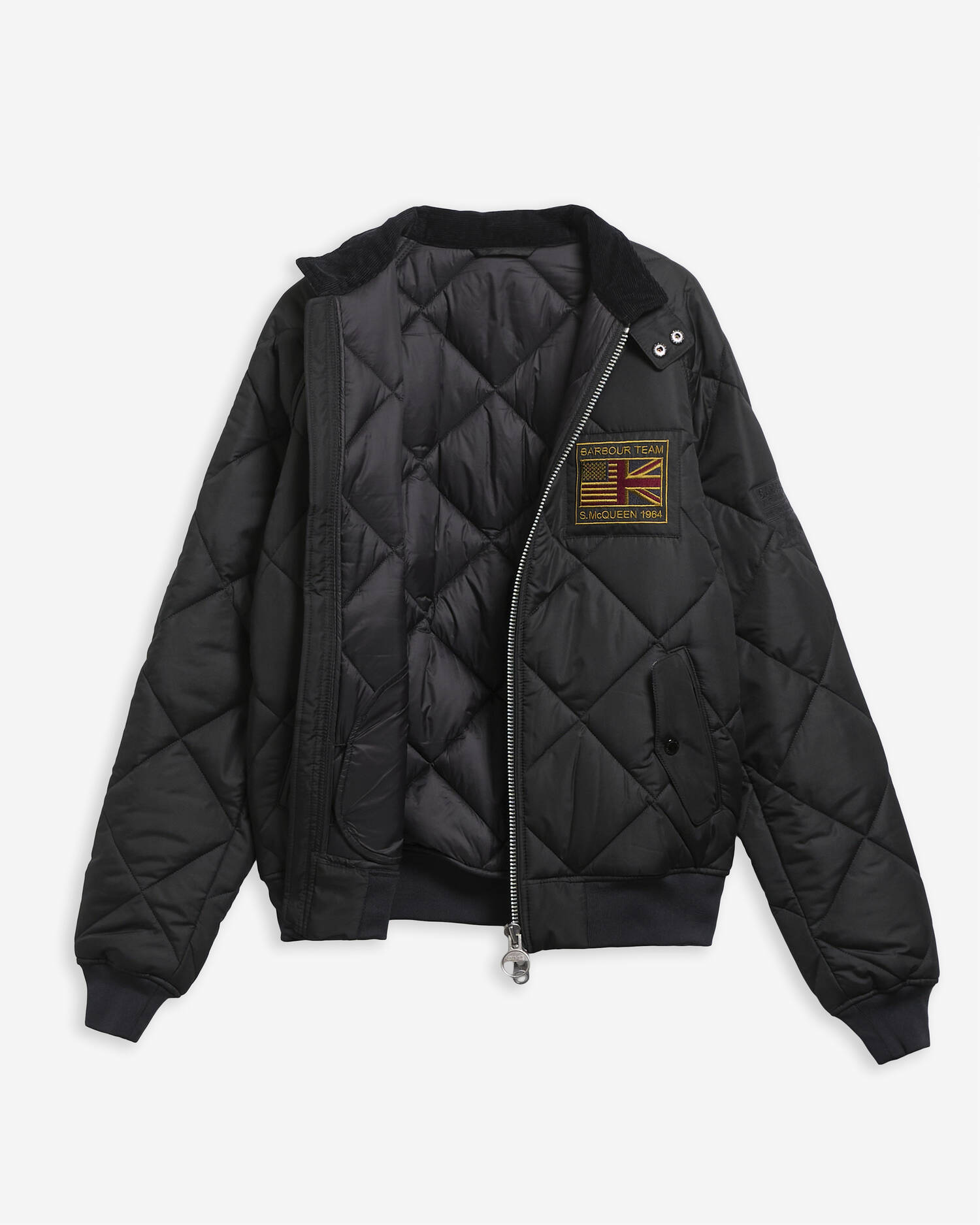 Merchant Quilted Jacket Classic Black image number 6