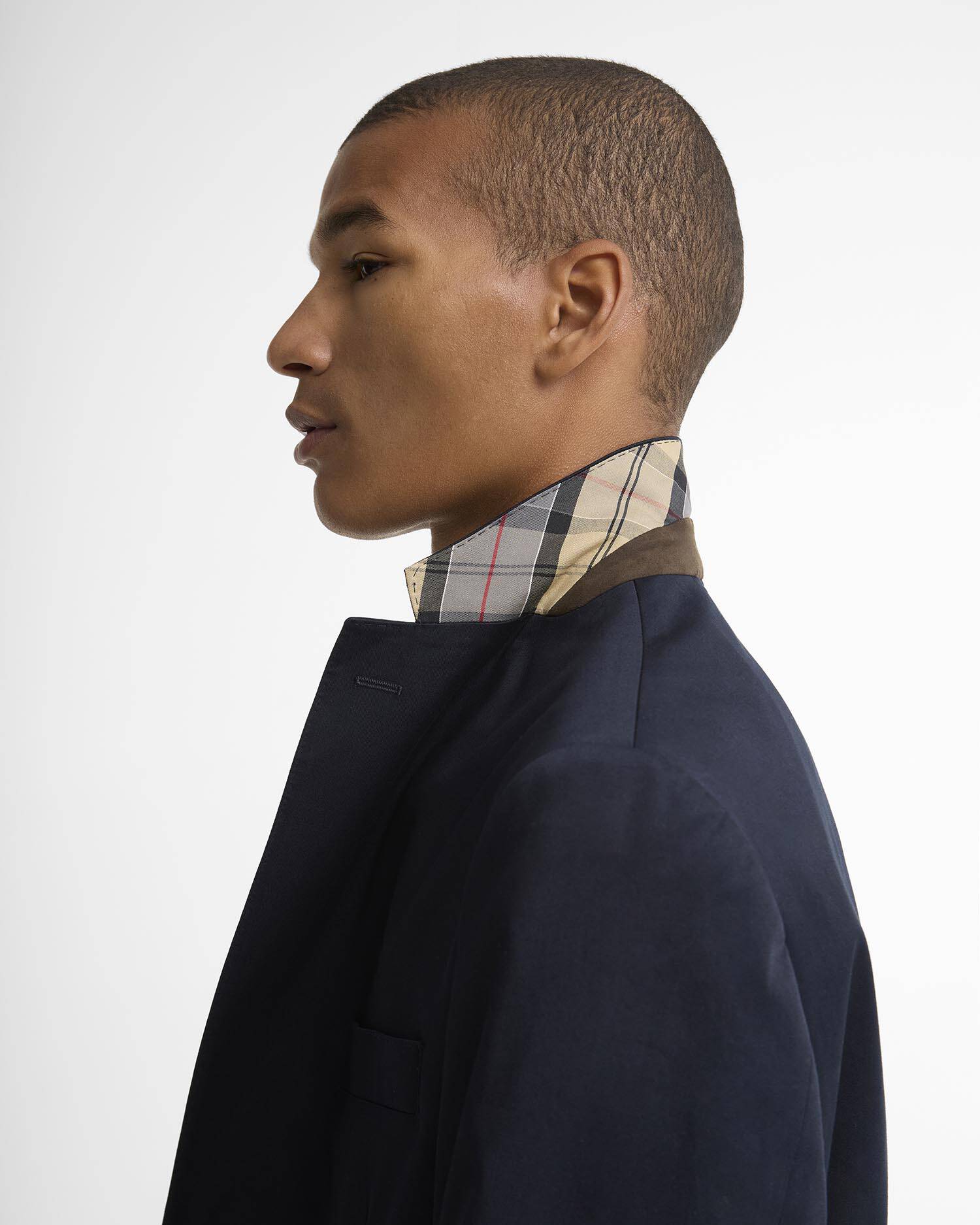 Bellamy Cotton Blazer Navy image number 3