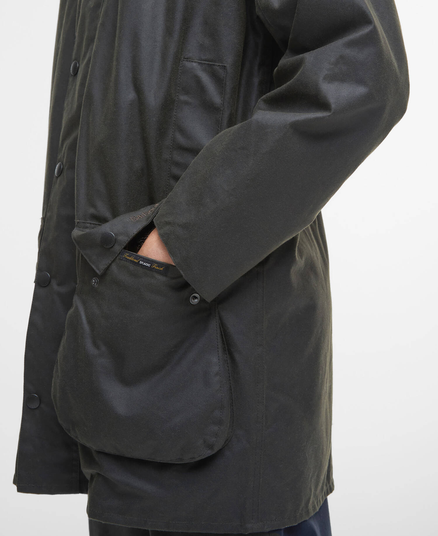 Classic Northumbria&reg; Waxed Jacket Olive image number 6