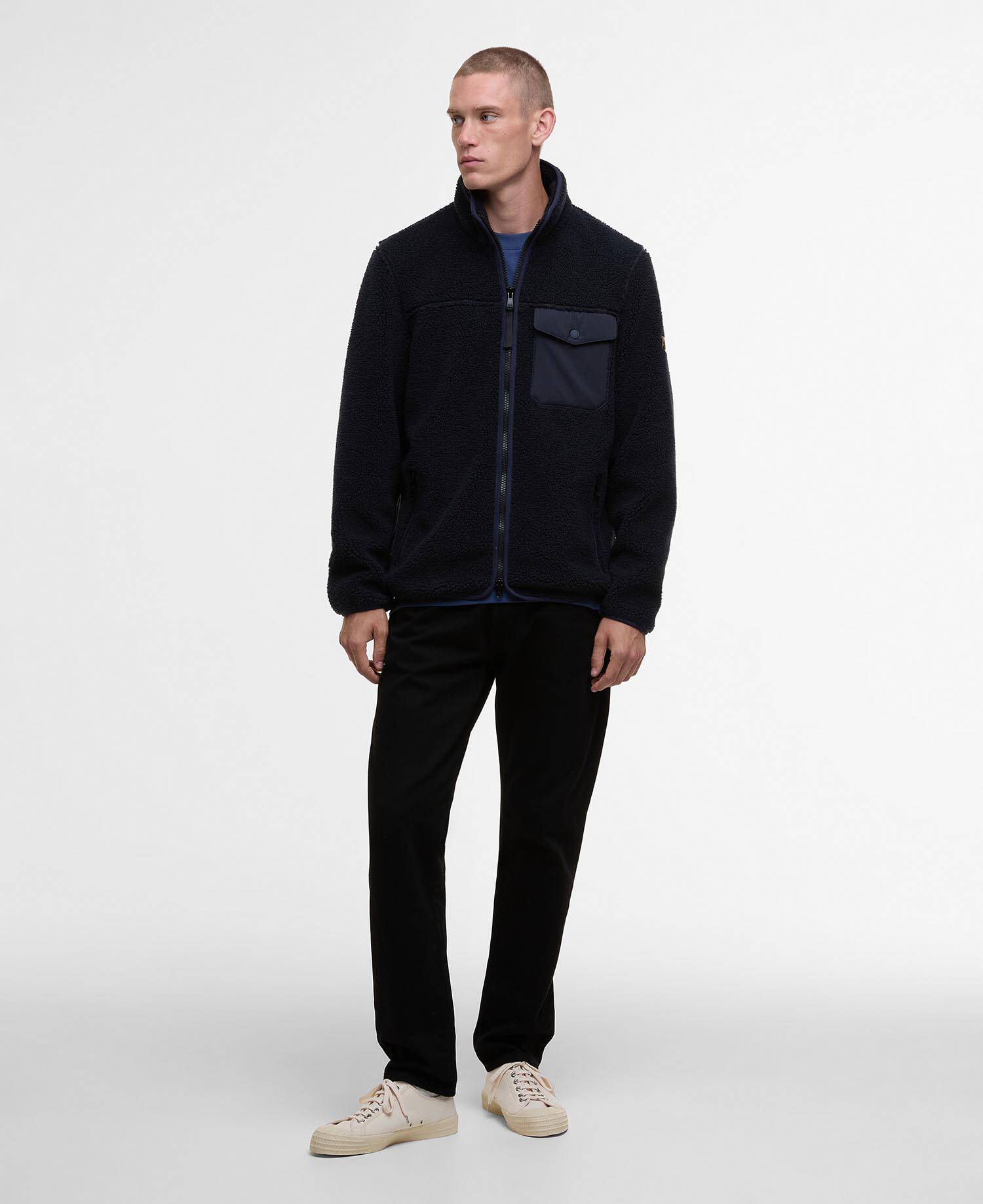 Mossdale Fleece Jacket Navy image number 1