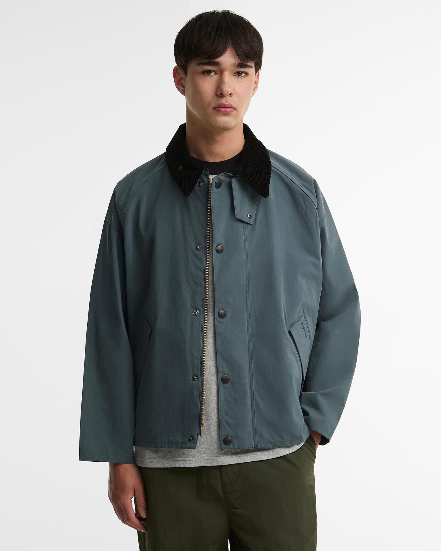Transporter Oversized Casual Jacket Dark Slate