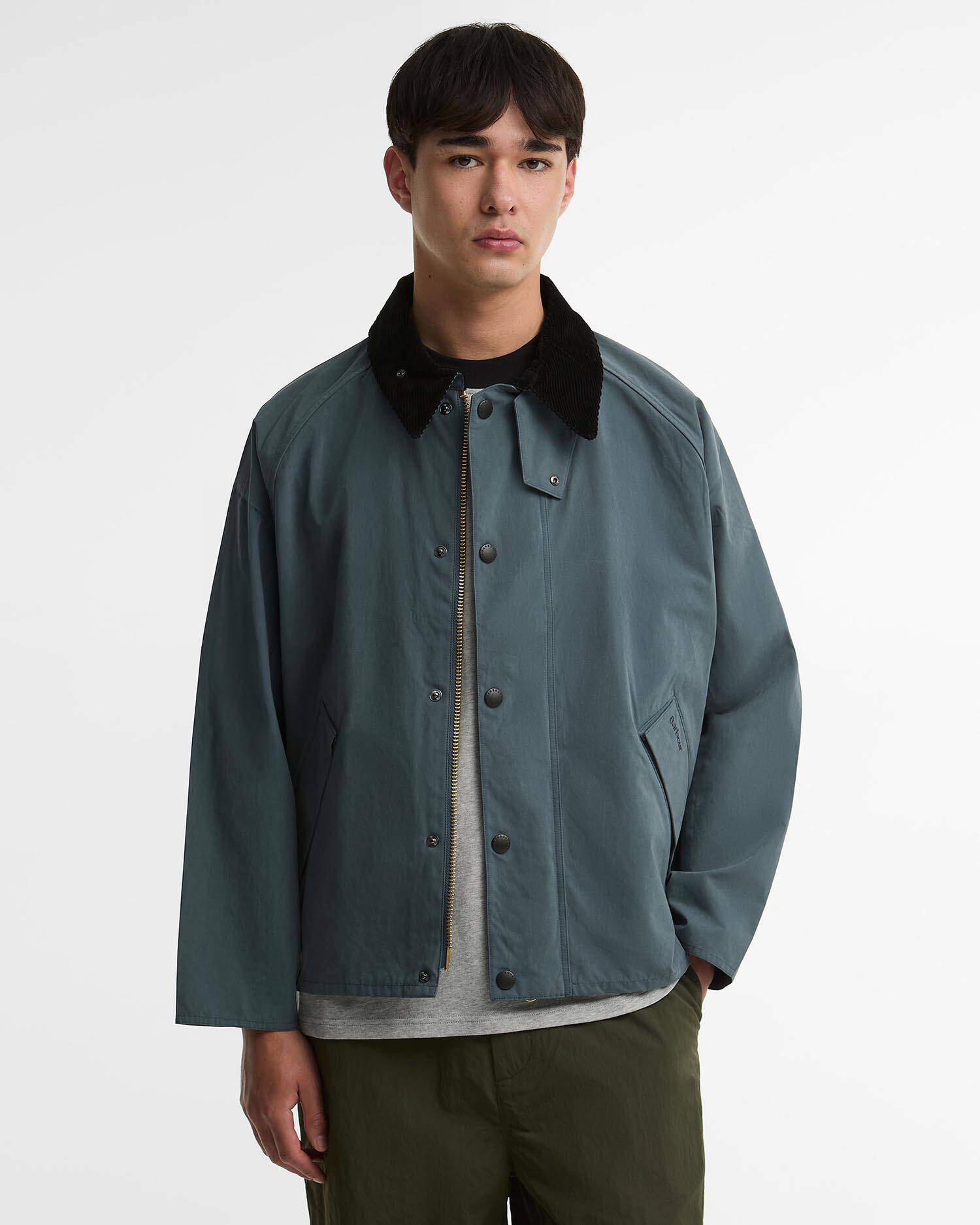 Transporter Oversized Casual Jacket Dark Slate image number 0